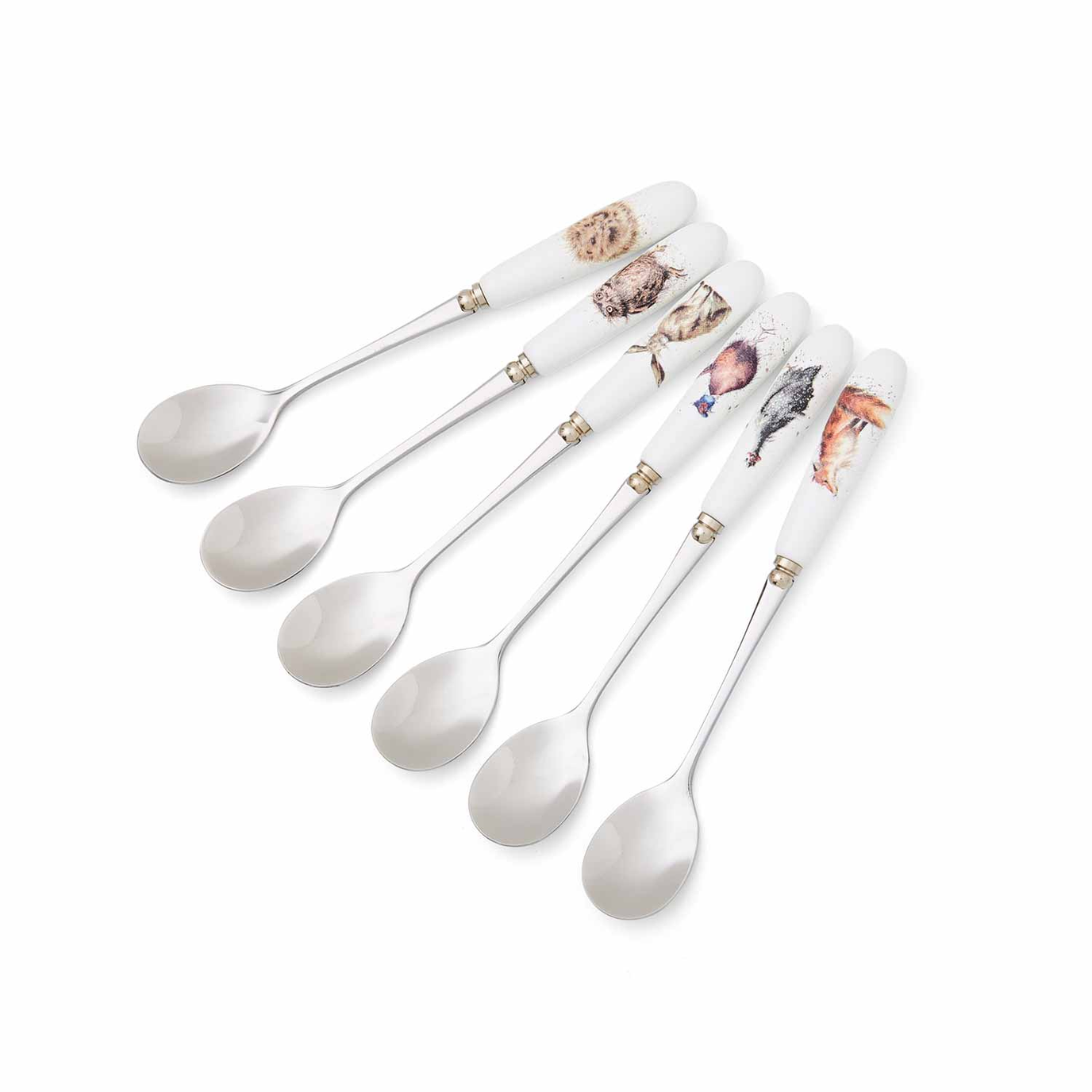 Wrendale Designs Set of 6 Tea Spoons