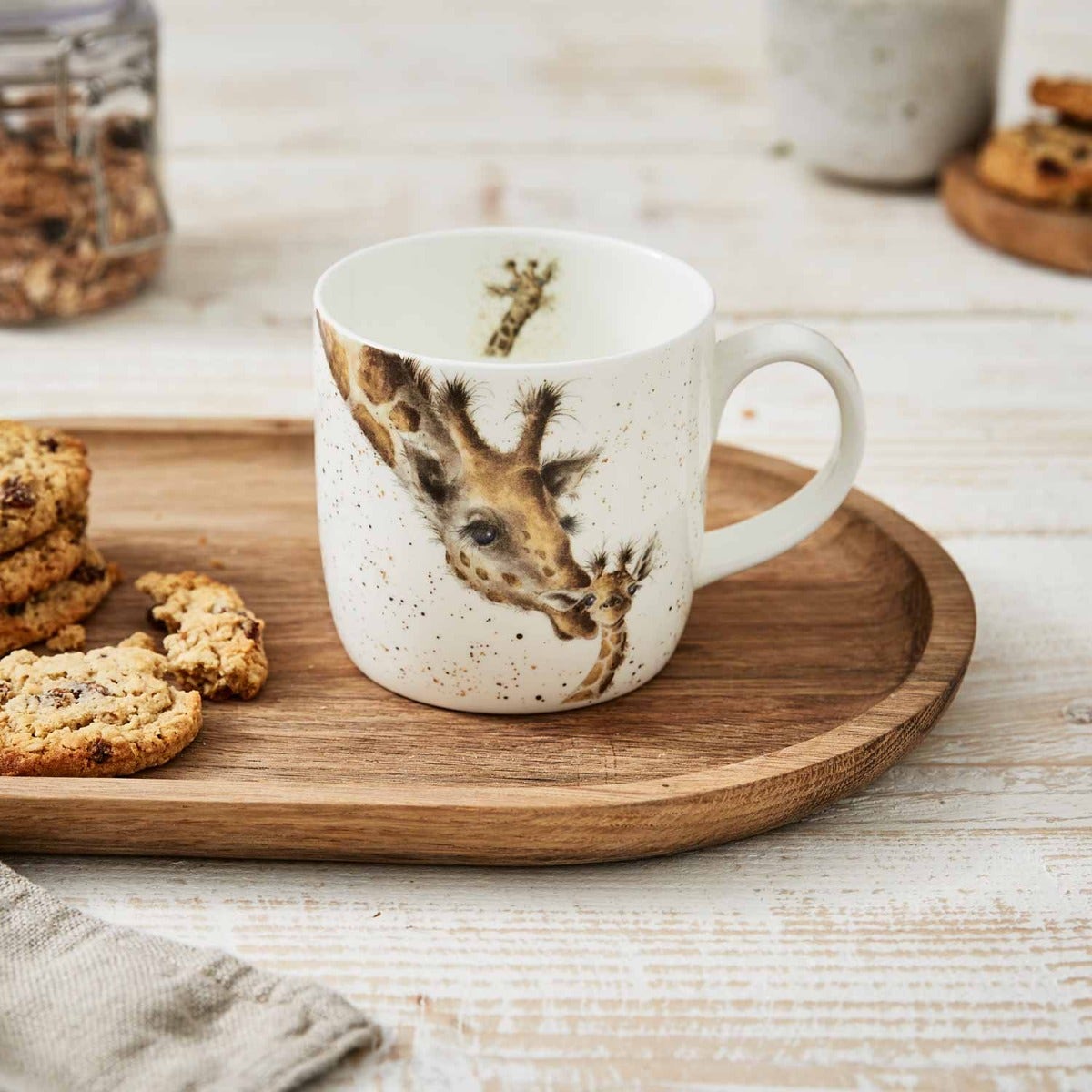 Wrendale Designs First Kiss Personalised Mug