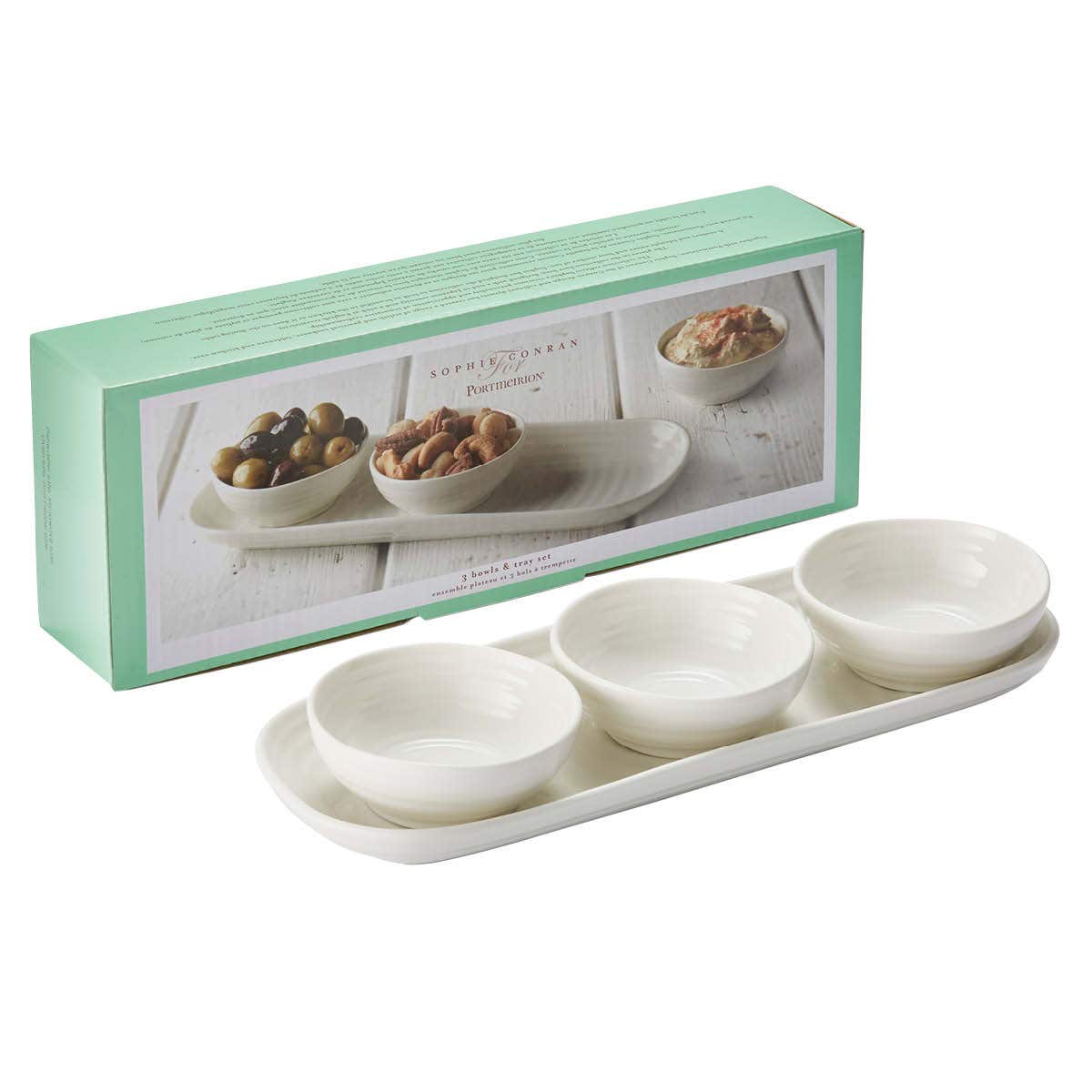 Sophie Conran Three Bowl & Tray Set