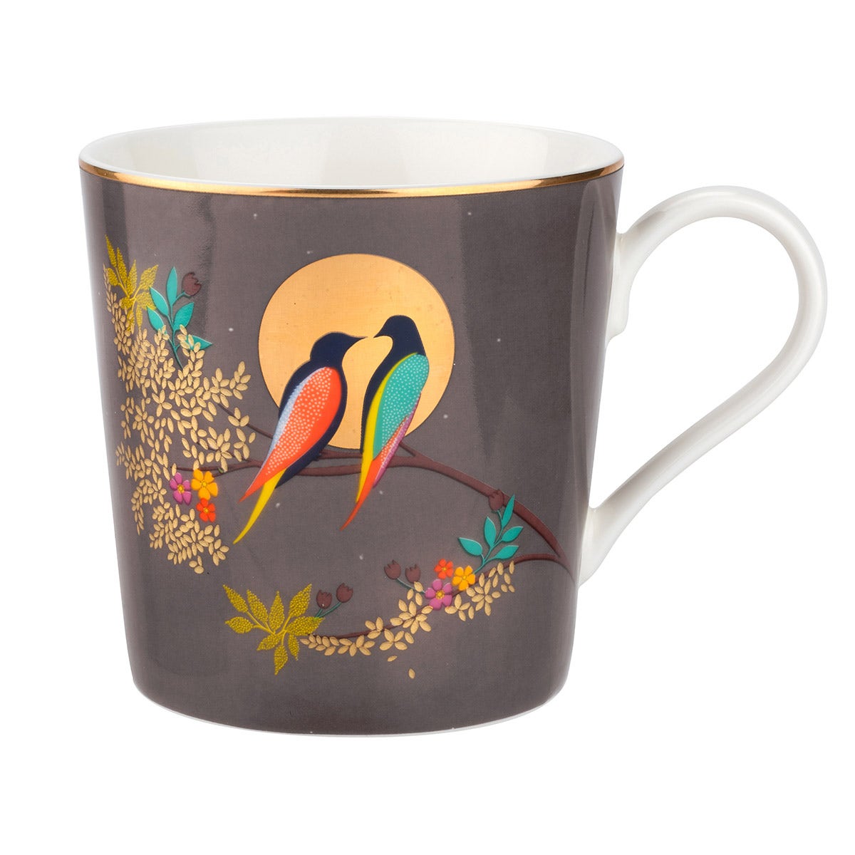 Sara Miller Chelsea Mug, Dark Grey