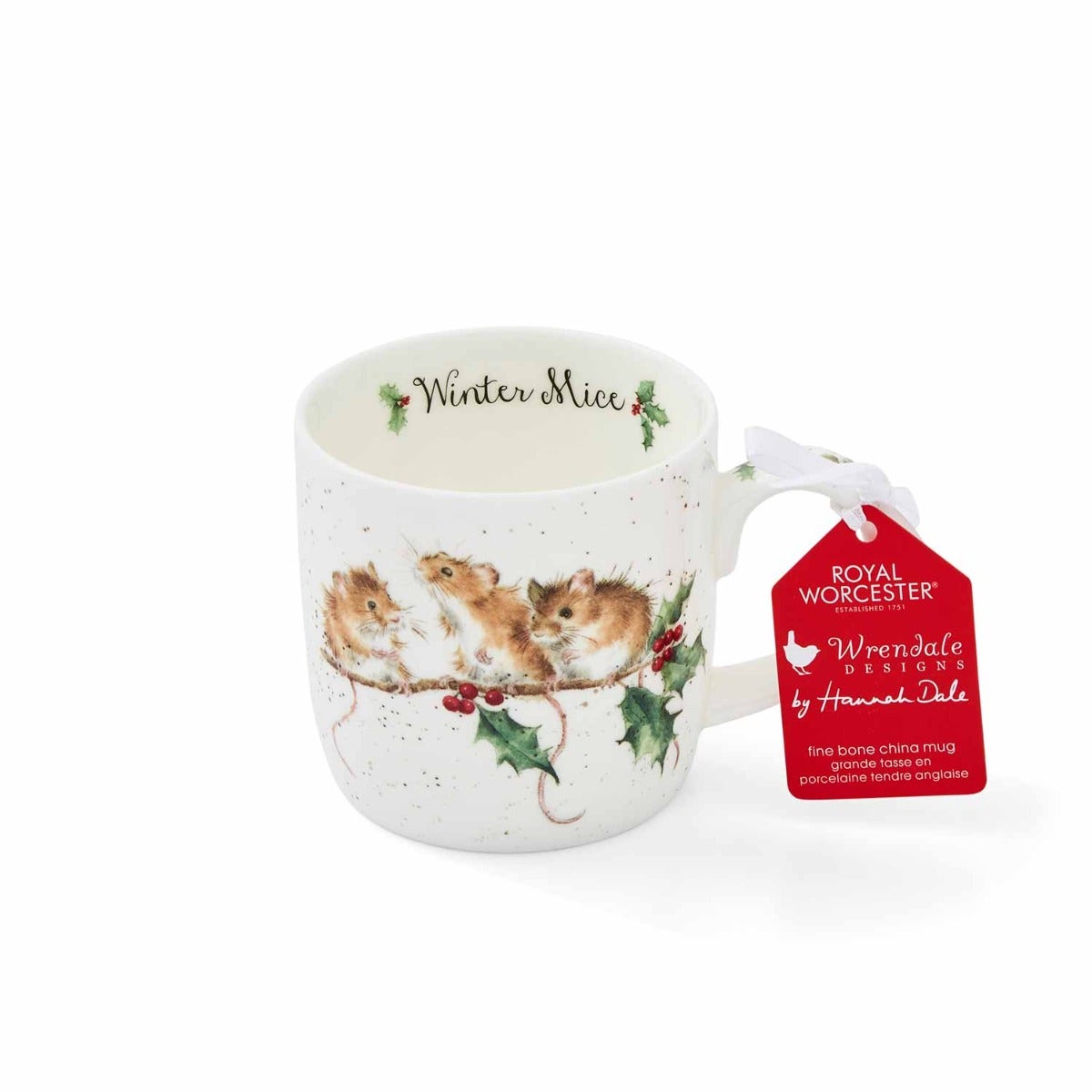 
Wrendale Designs Winter Mice Mug
