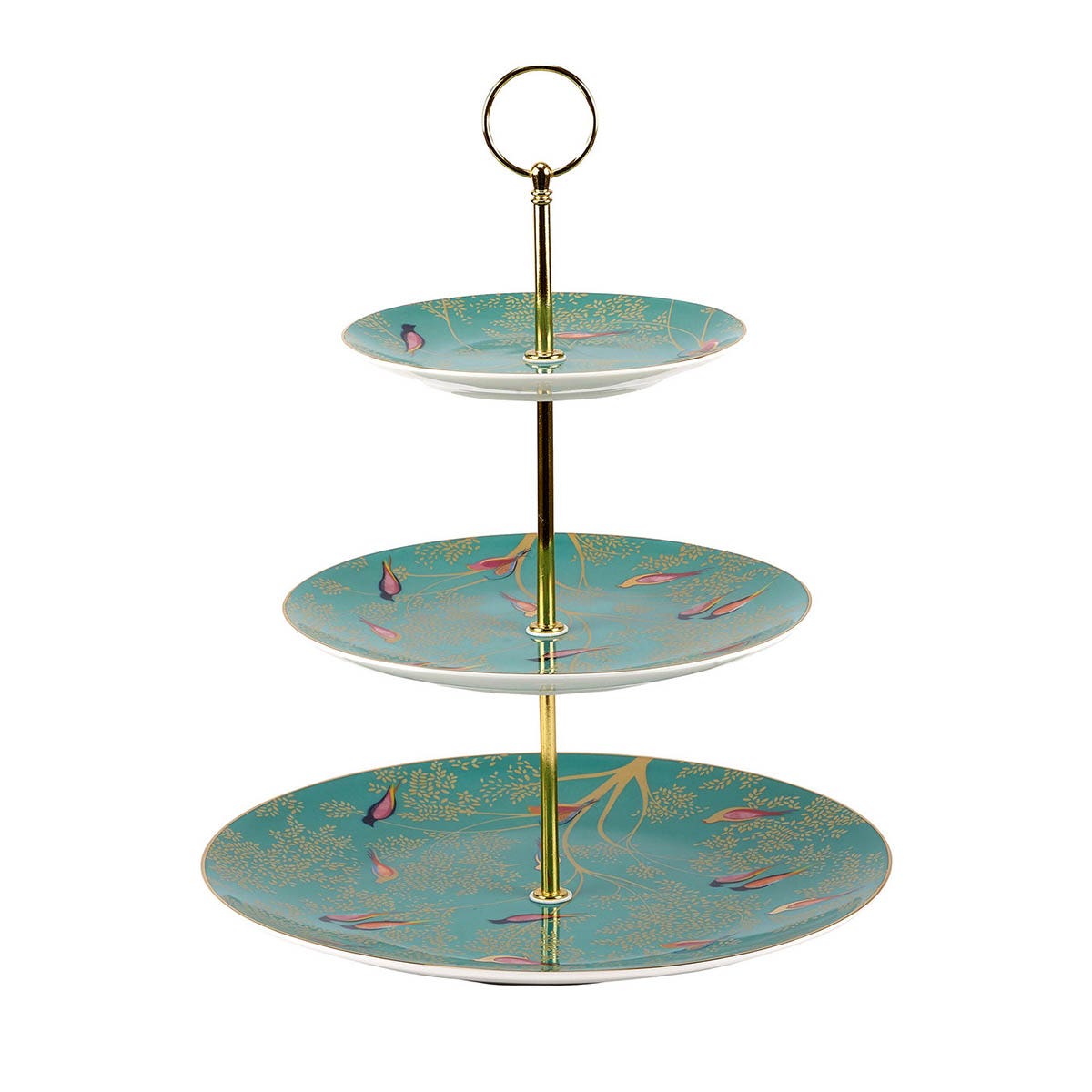 3 Tier Stainless Steel and Acrylic Cake Stand - Cake Stands - MBS Wholesale