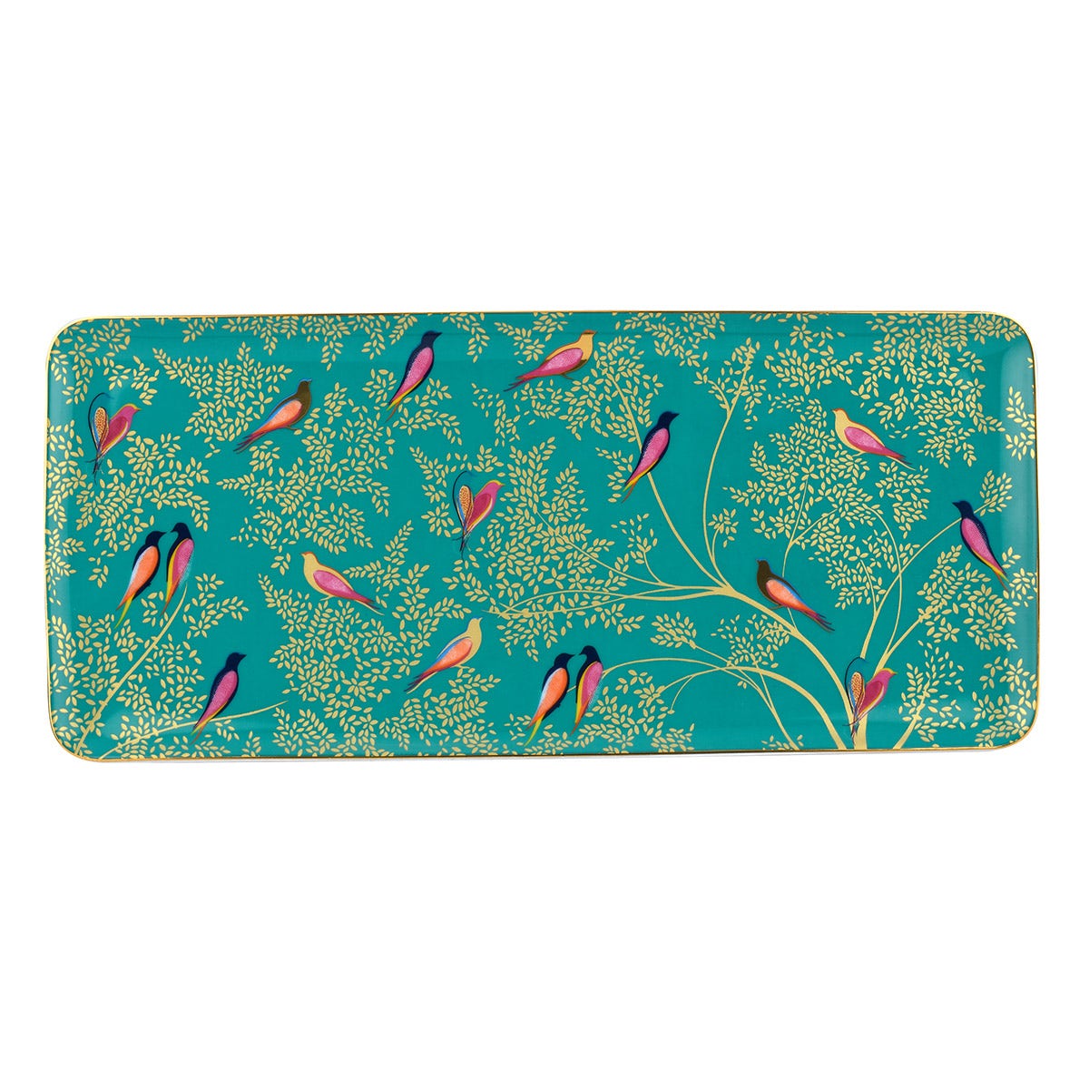 Sara Miller Chelsea Sandwich Tray, Green