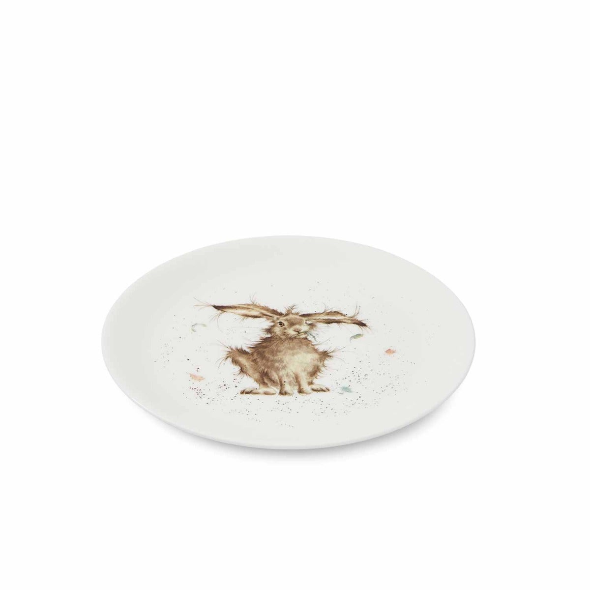 Wrendale Designs Hare Set of 4 Coupe Plates