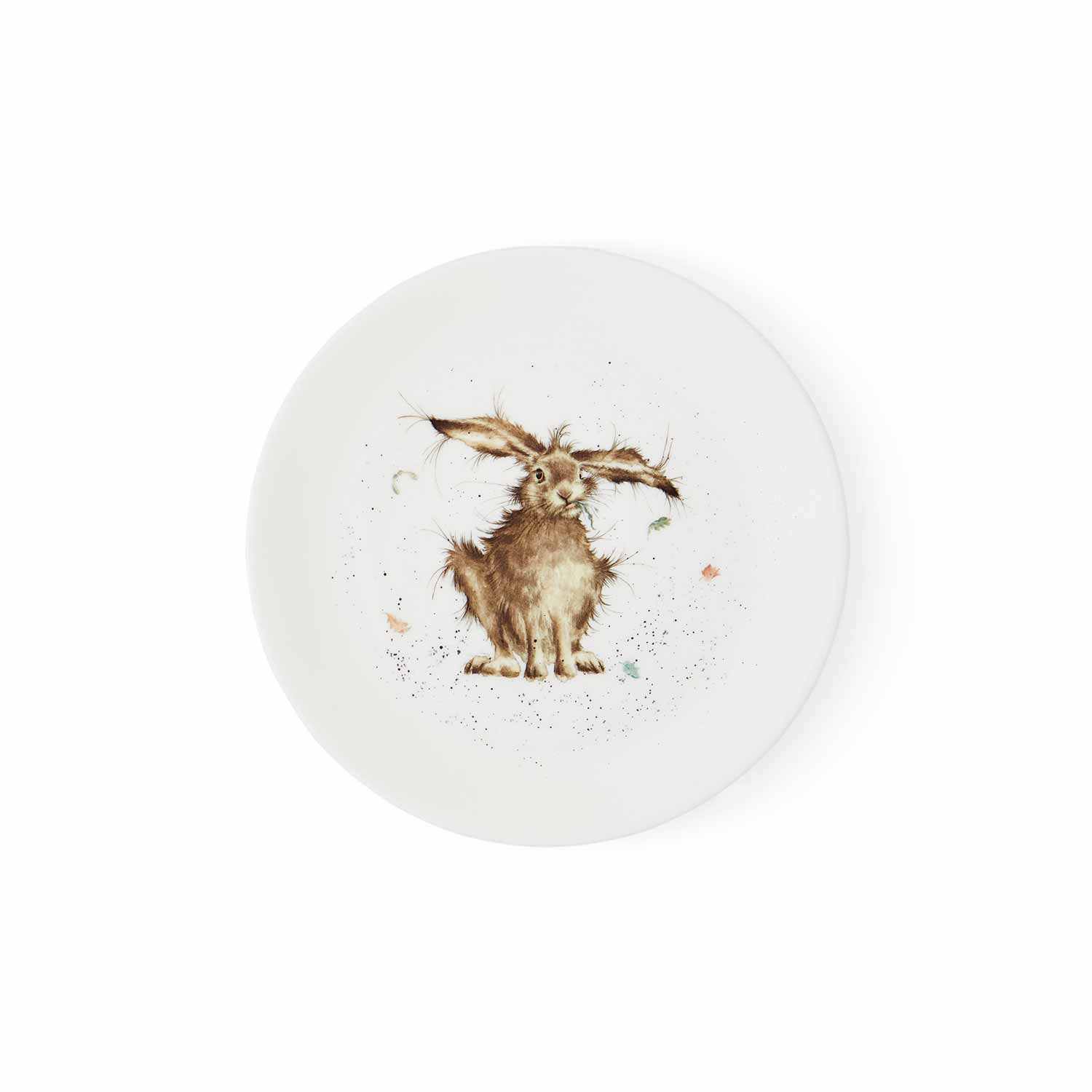 Wrendale Designs Hare Set of 4 Coupe Plates