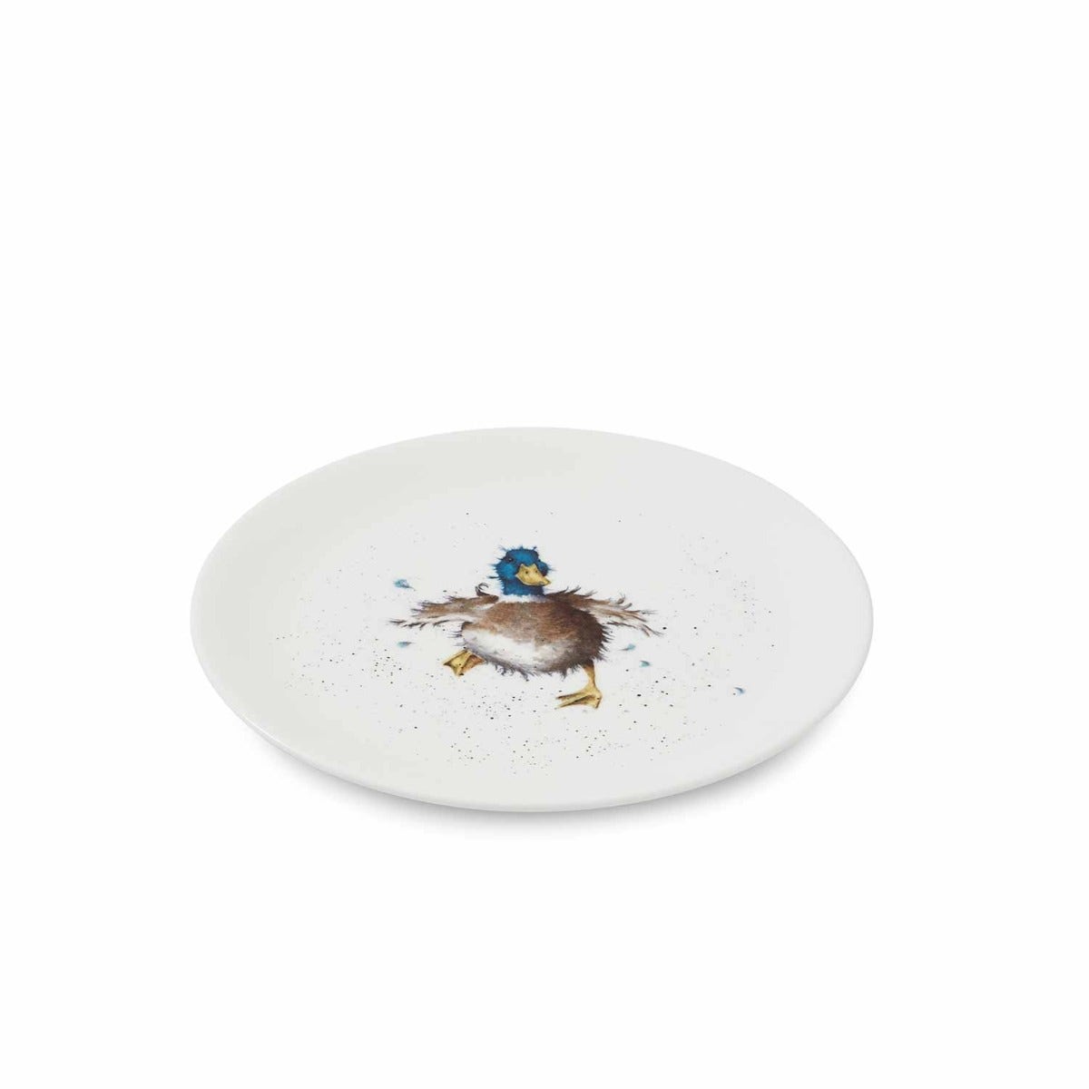 Wrendale Designs Duck Set of 4 Coupe Plates