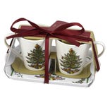Christmas Tree Mug & Tray Set