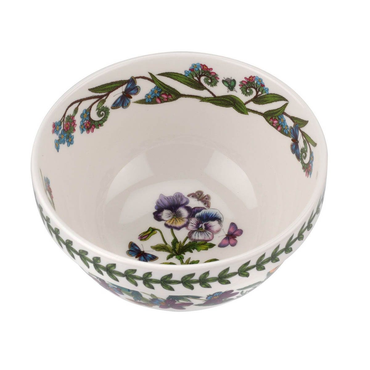 Botanic Garden Pansy Stacking Bowl, 18cm