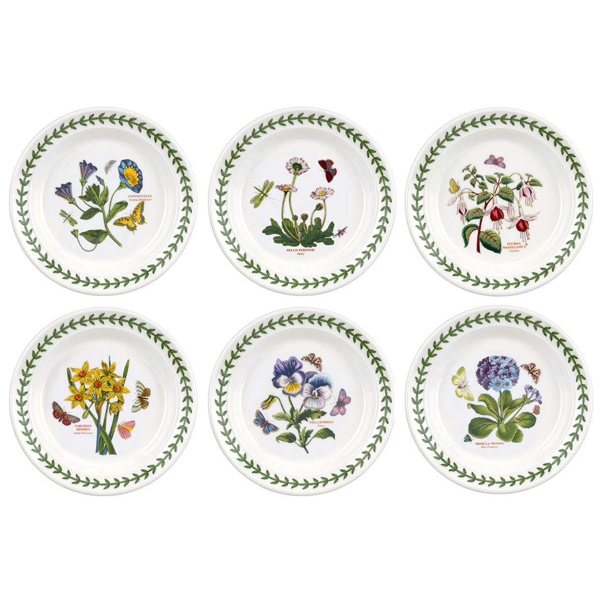 Botanic Garden Set of 6 Side Plates