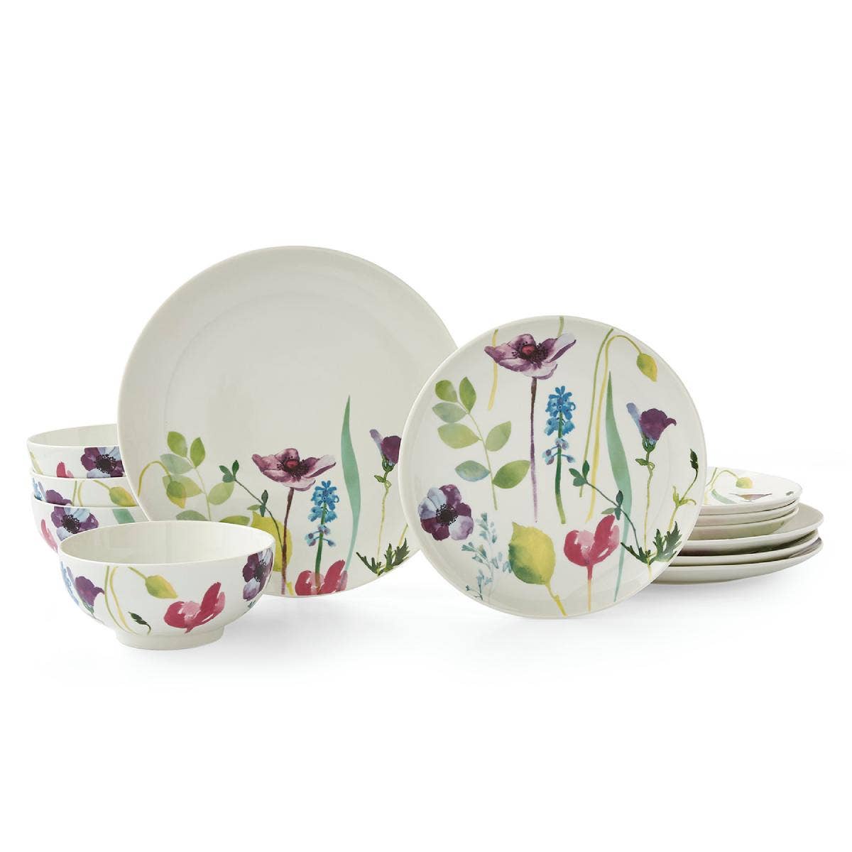 Water Garden 12 Piece Dinner Set