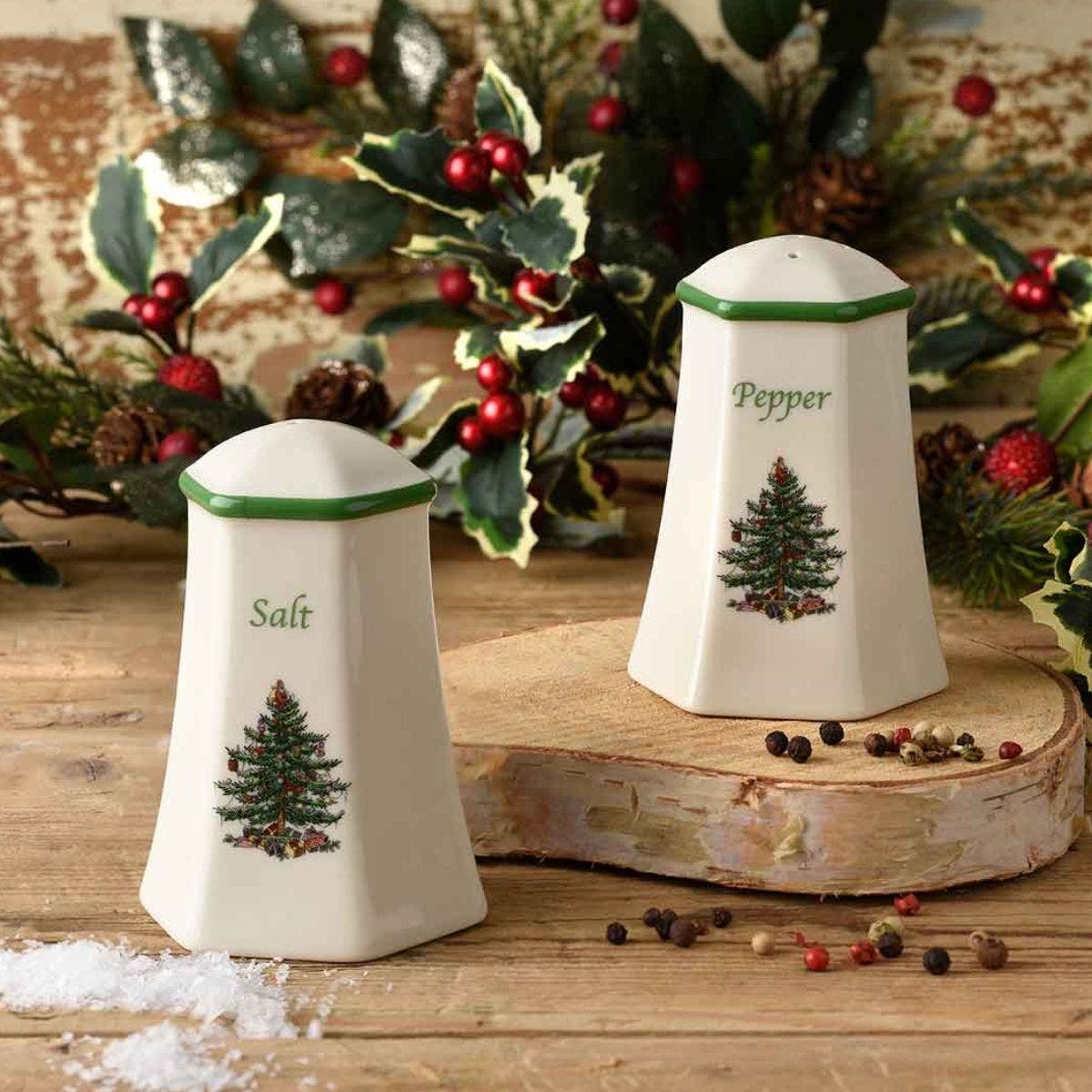 Christmas Tree Salt & Pepper Set 