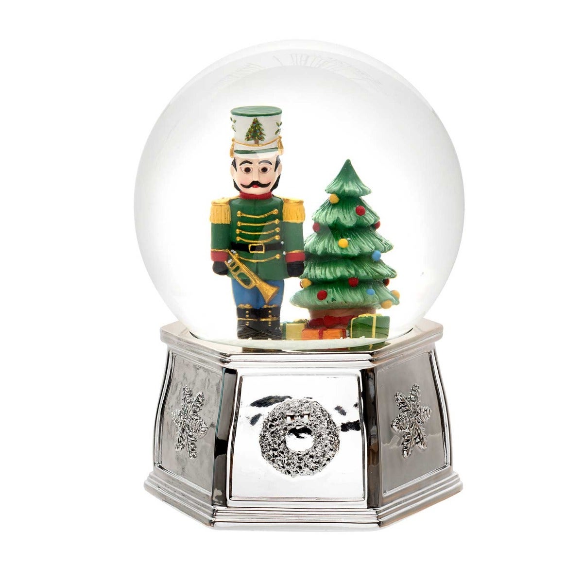 Christmas Tree Large Nutcracker Snowglobe