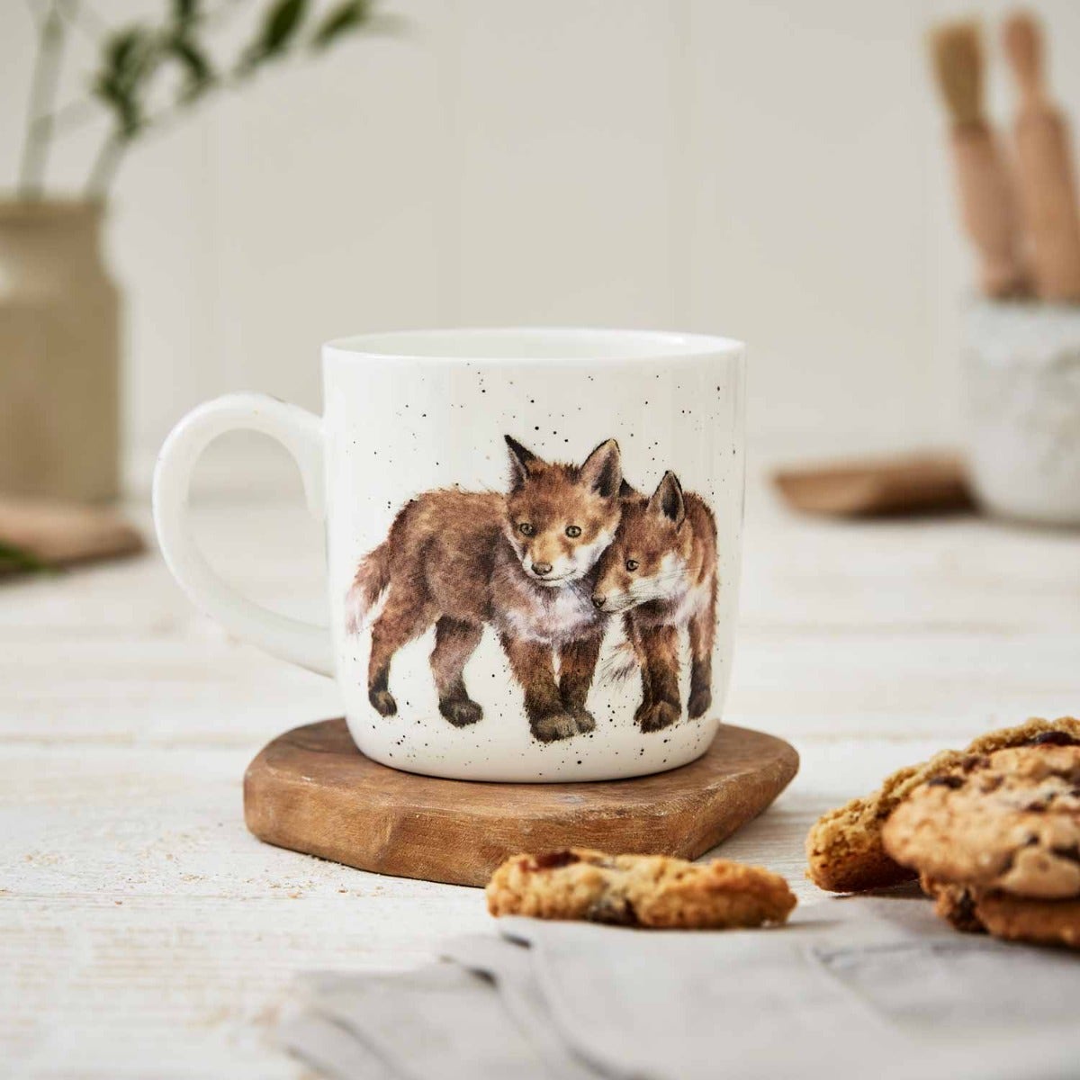 Wrendale Designs Born to be Wild Fox Mug