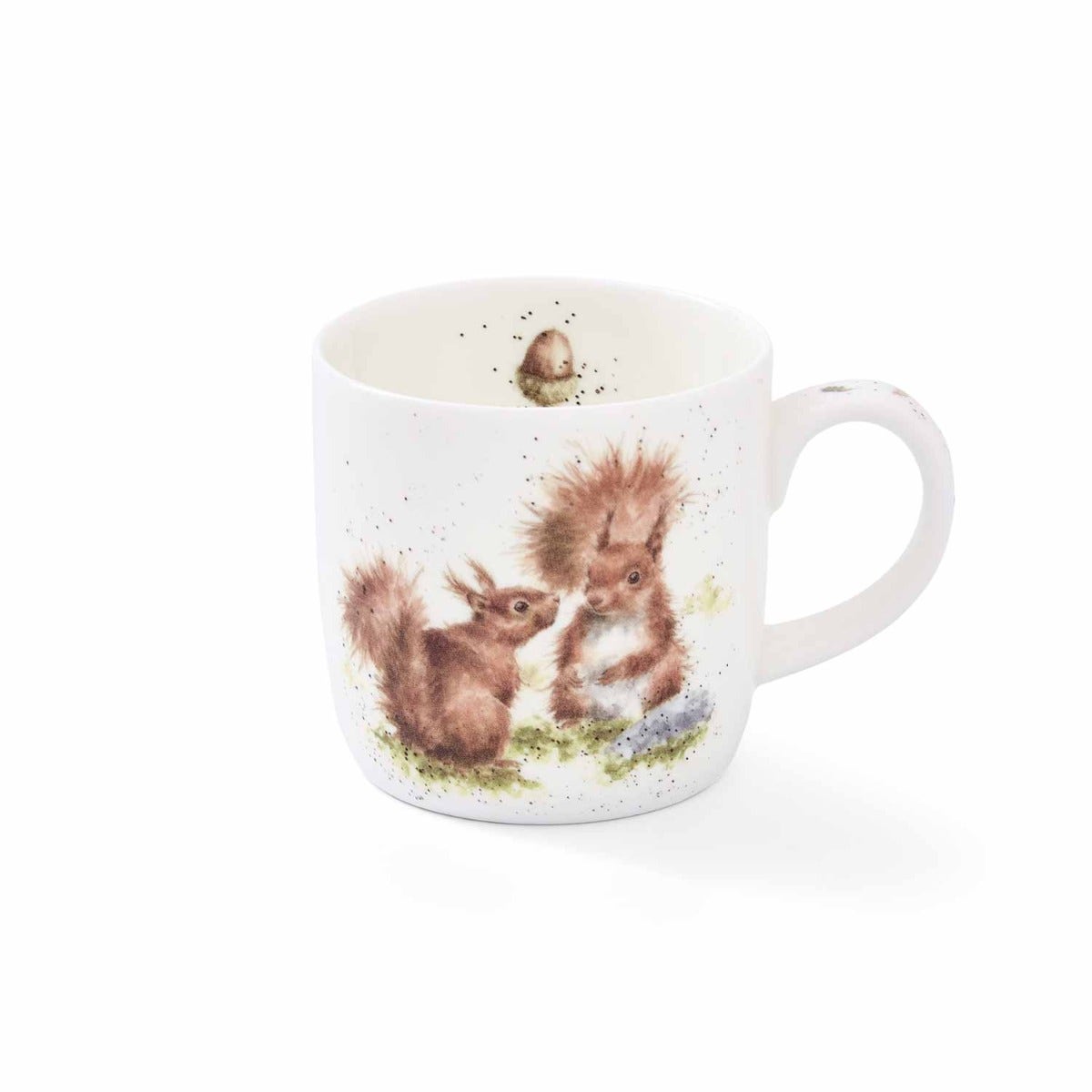 Royal Worcester Wrendale Designs Between Friends Squirrel Fine Bone China Mug