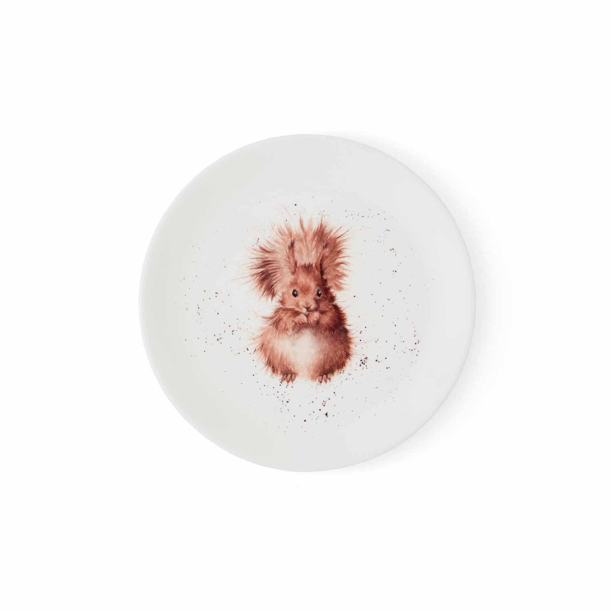 Wrendale Designs 4 Squirrel Coupe Plates,20cm