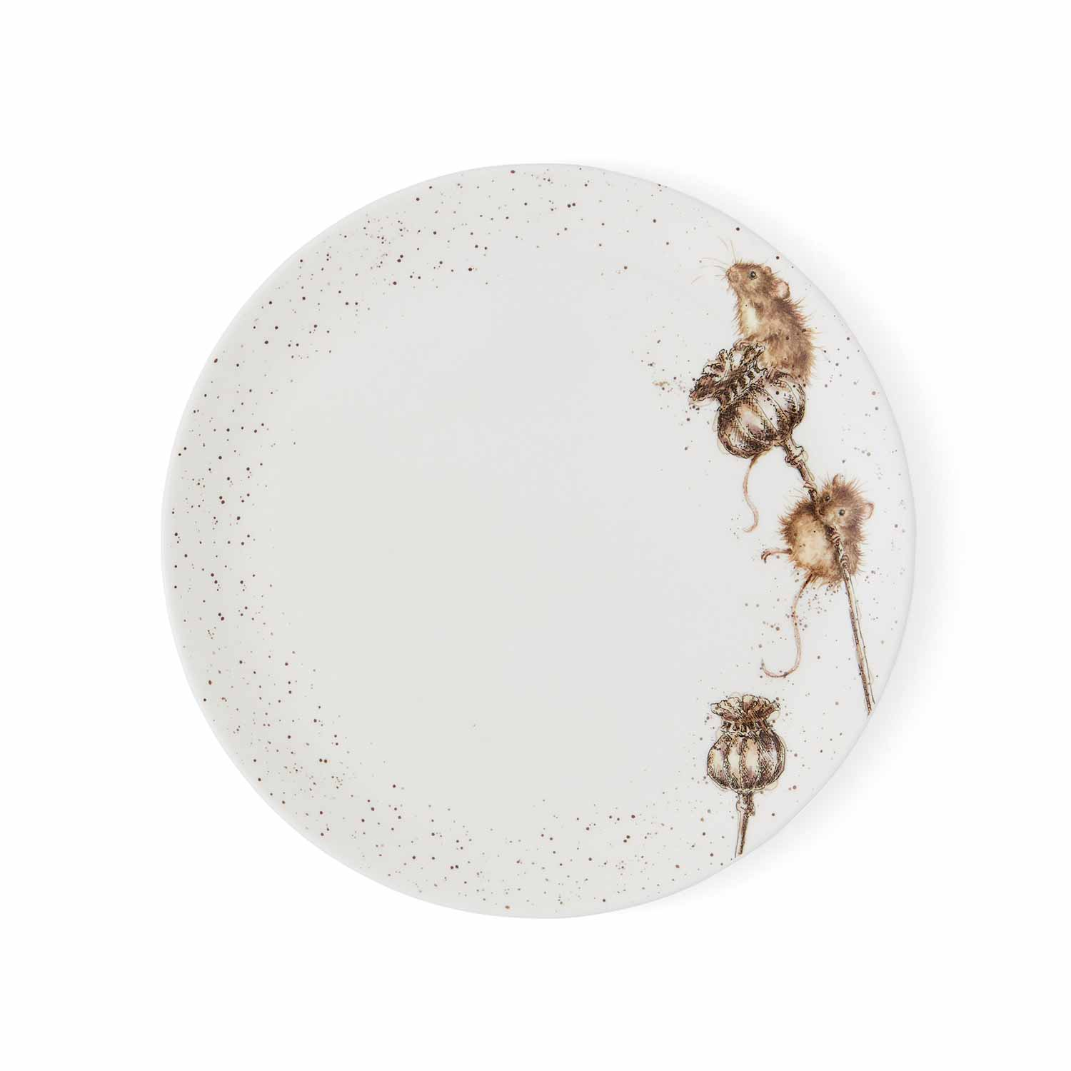 Wrendale Designs Mouse Set of 4 Coupe Plates