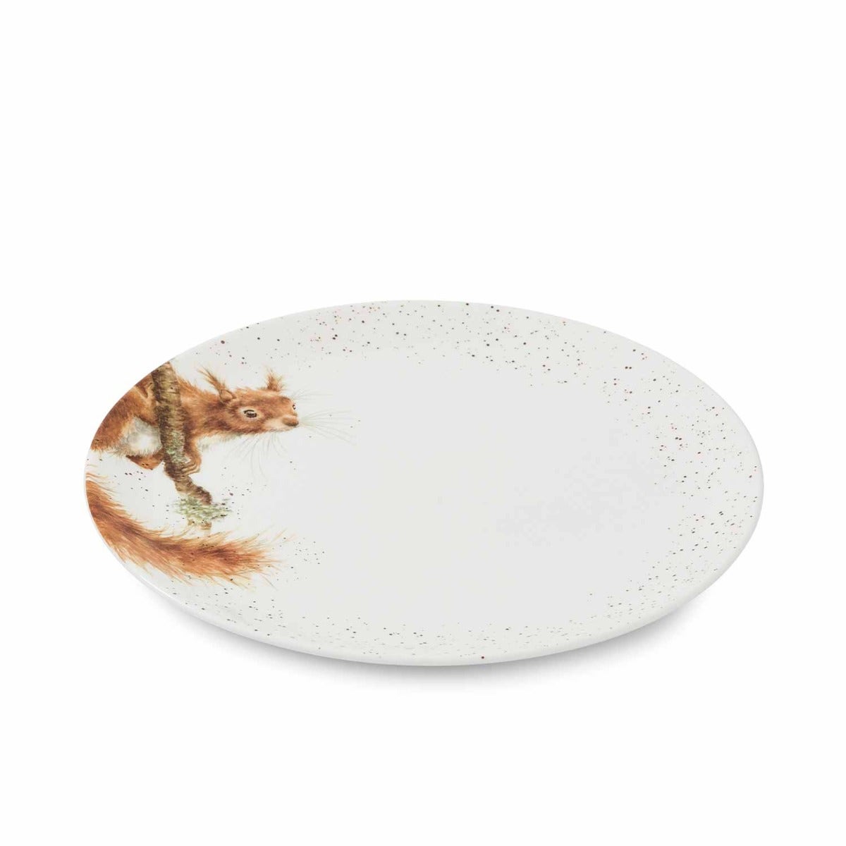 Wrendale Designs Squirrel 4 Coupe Plates,26cm