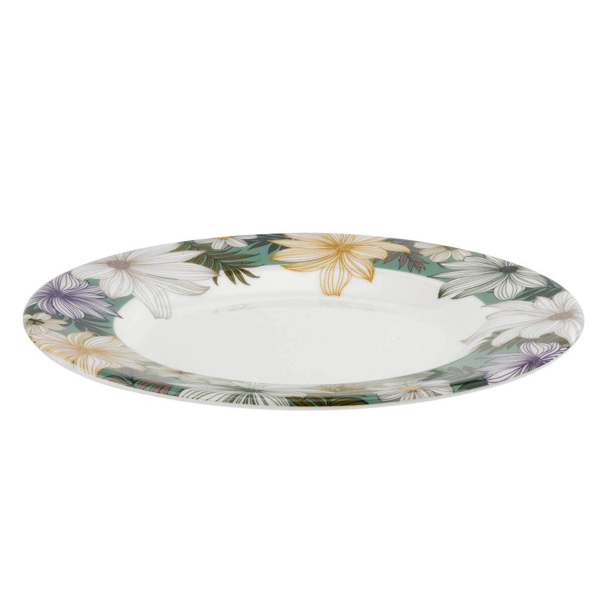 Atrium Floral Side Plate