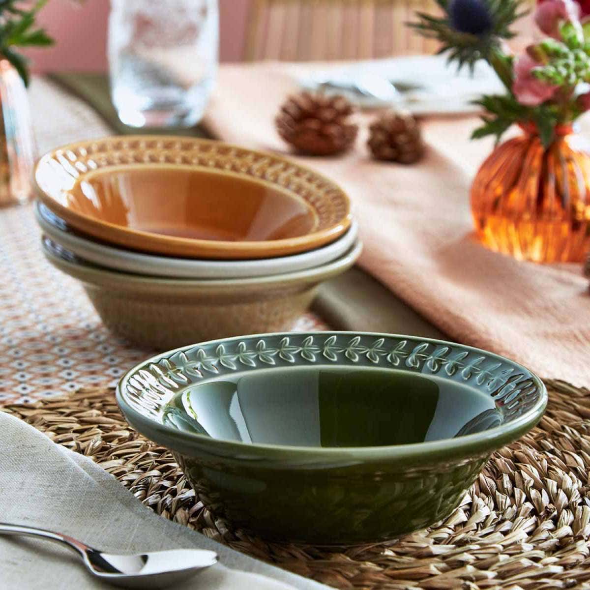 Botanic Garden Harmony Cereal Bowl, Amber