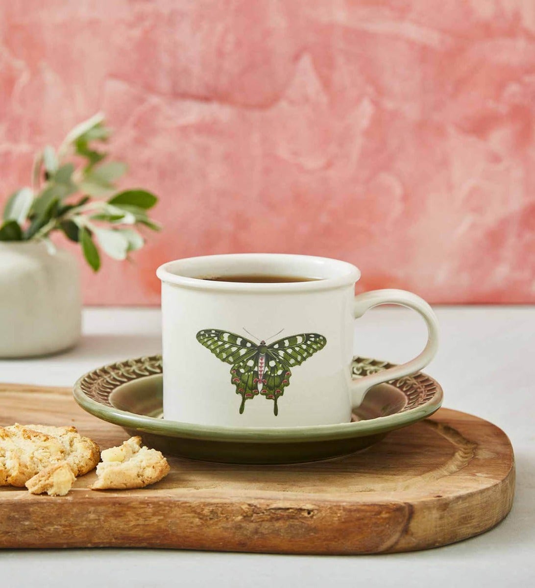 Botanic Garden Harmony Cup & Saucer, Forest