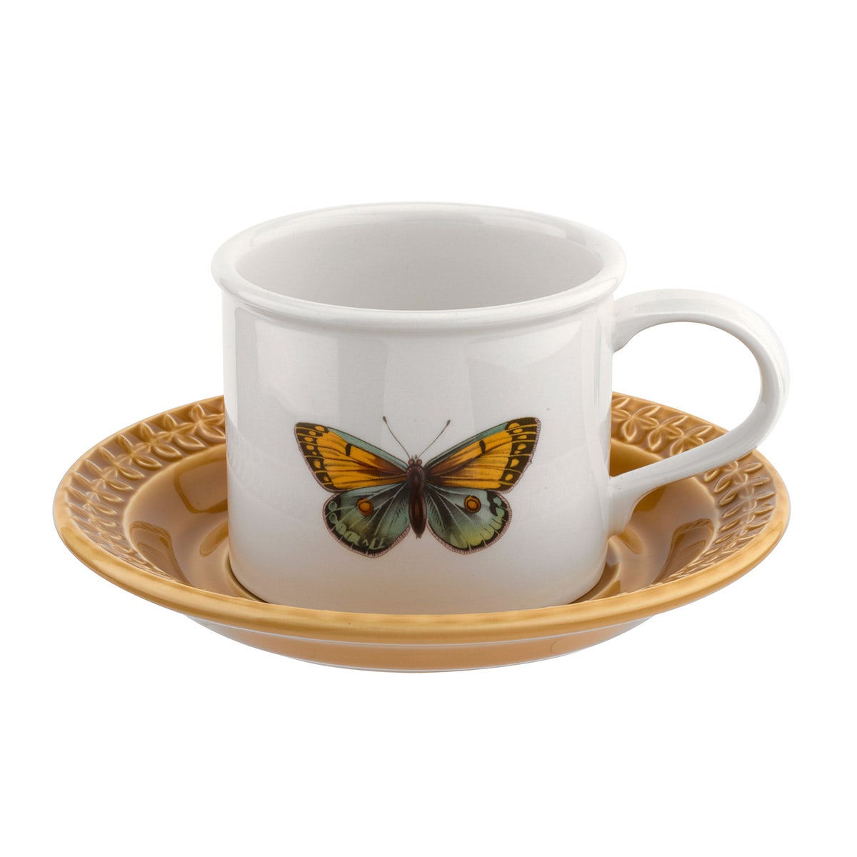 Botanic Garden Harmony Cup & Saucer, Amber