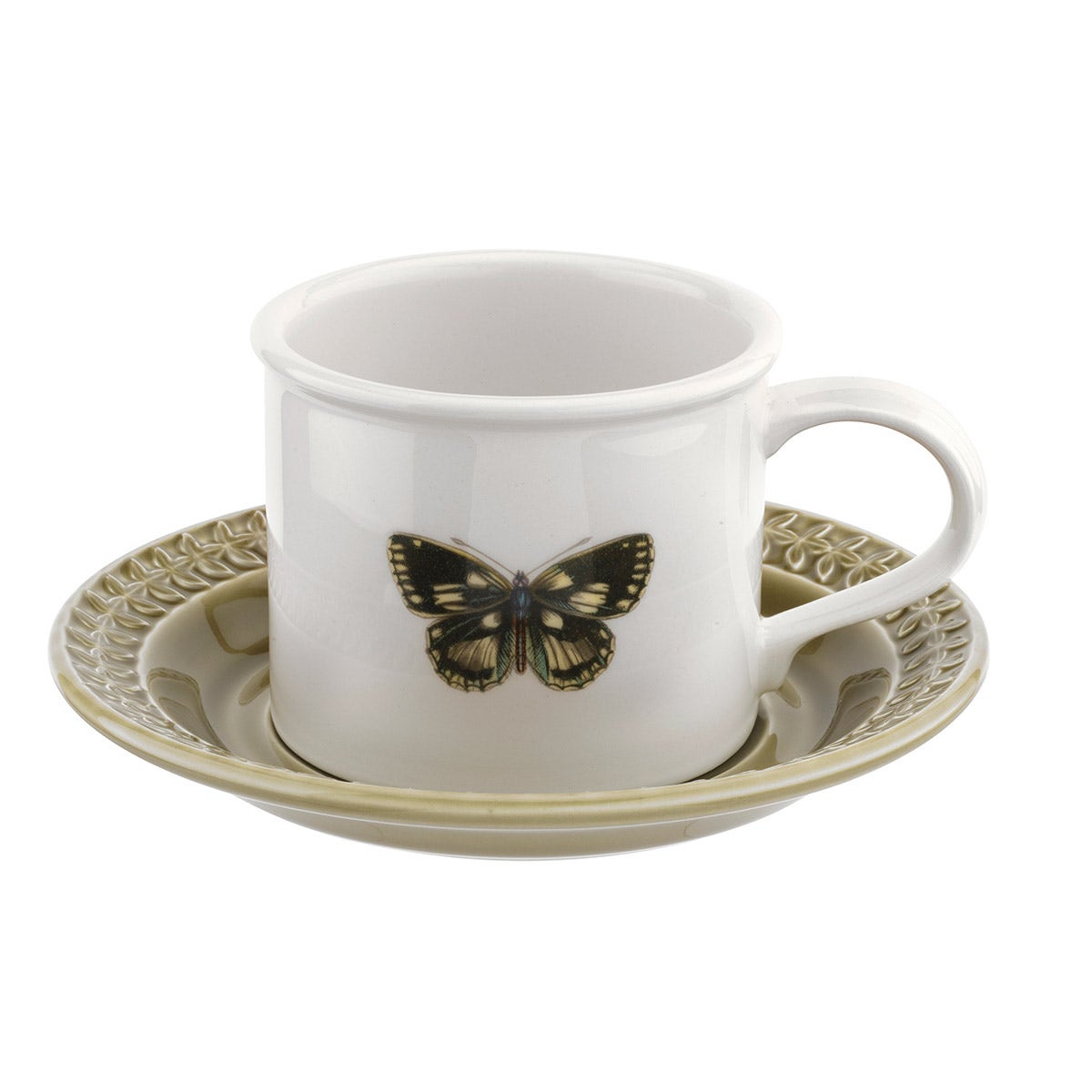 Botanic Garden Harmony Cup & Saucer, Moss