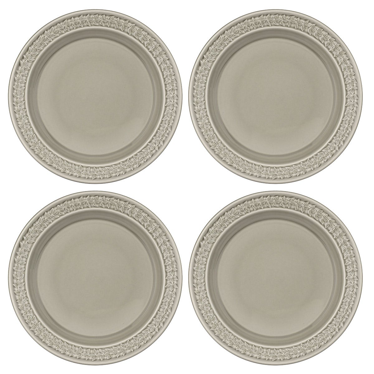 Botanic Garden Harmony Set of 4 Plates, Stone
