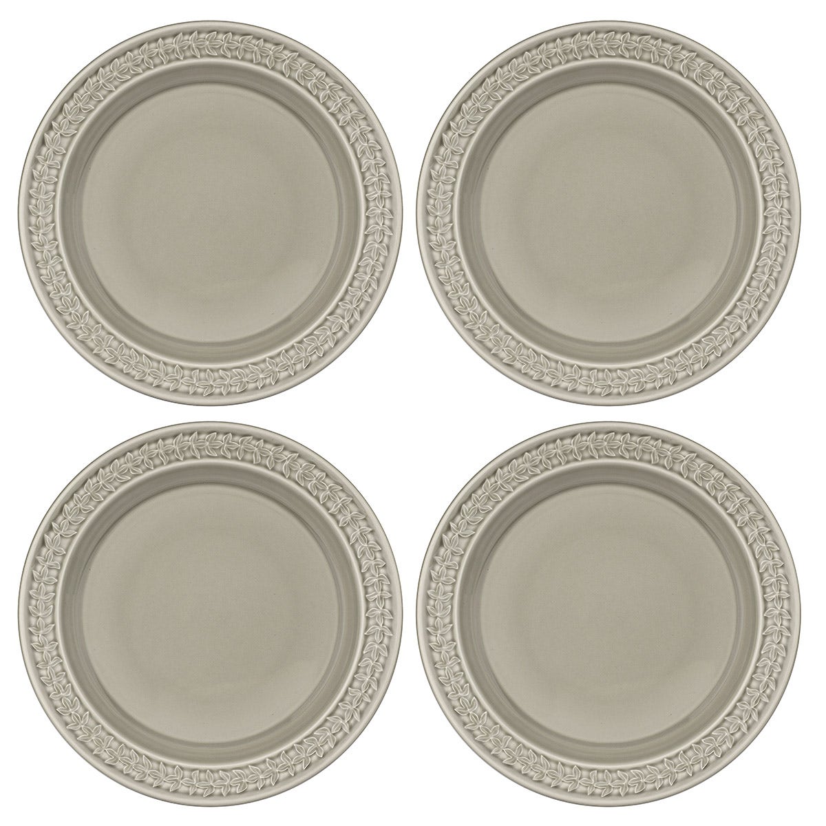 Botanic Garden Harmony Set of 4 Plates, Stone