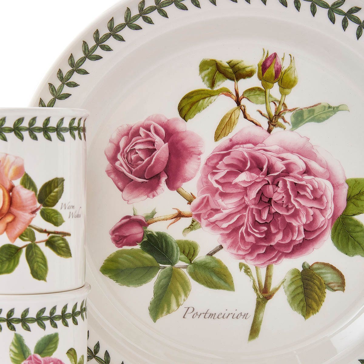 Botanic Roses 18 Piece Dinner Set