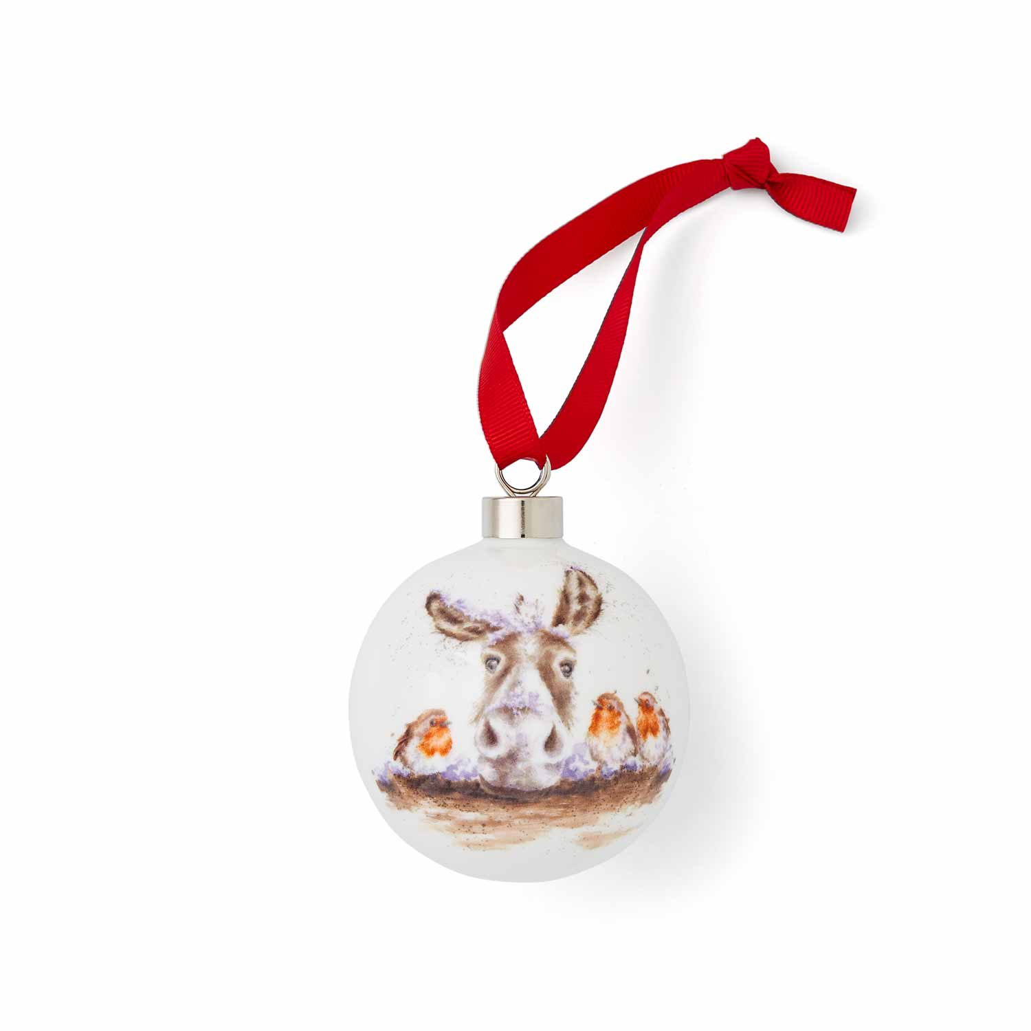 Wrendale Designs Donkey Christmas Bauble