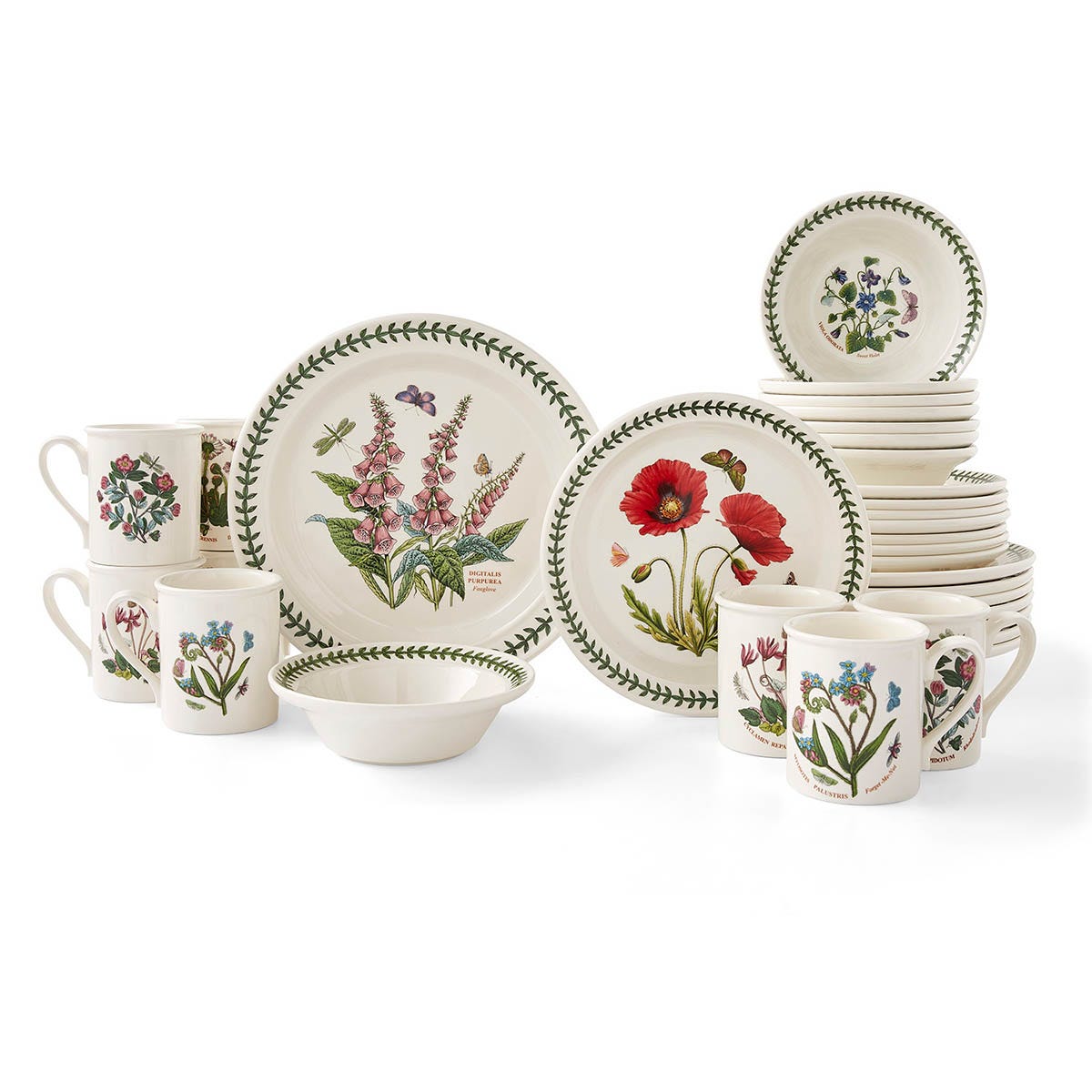 Botanic Garden 32 Piece Dinner Set