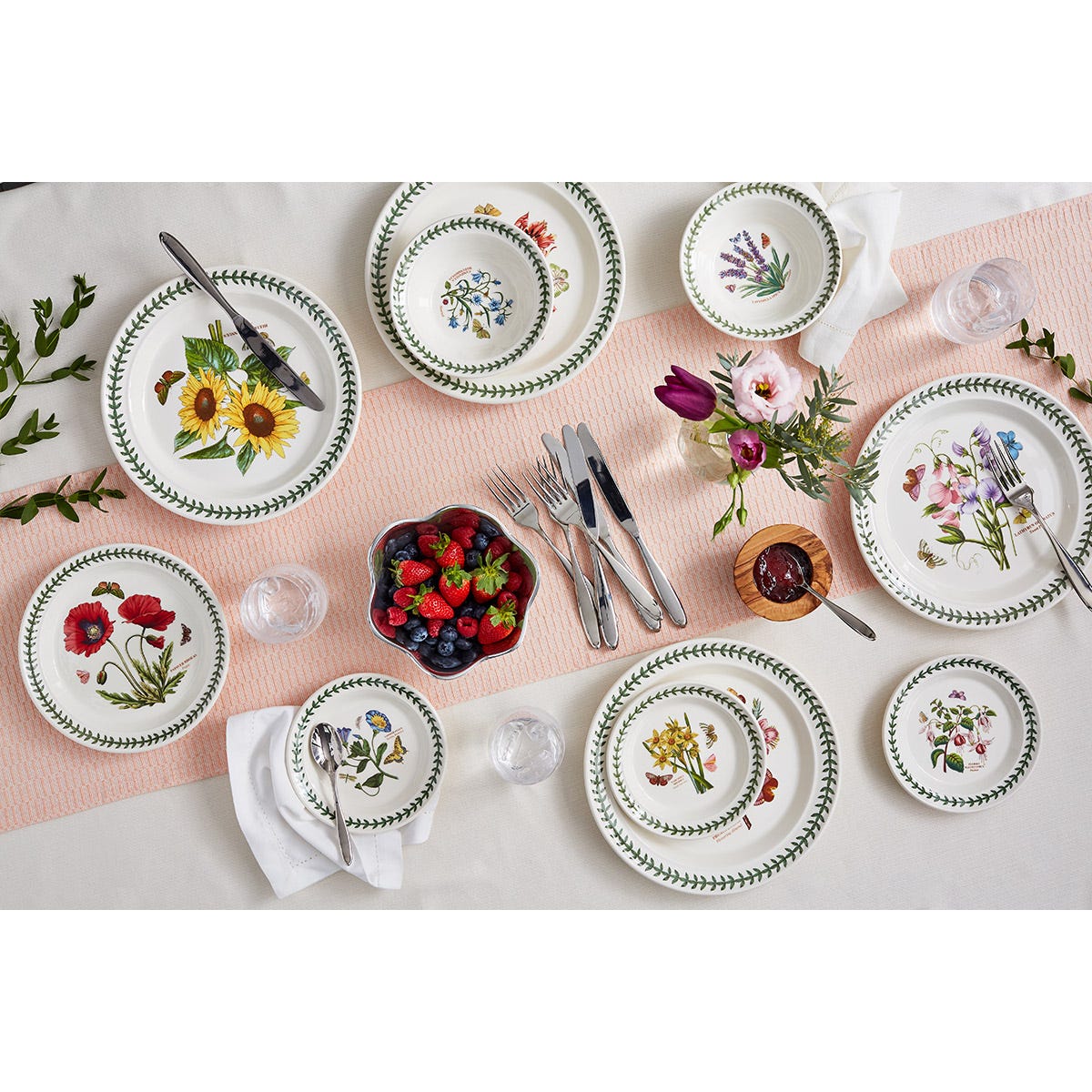 Botanic Garden 12 Piece Dinner Set