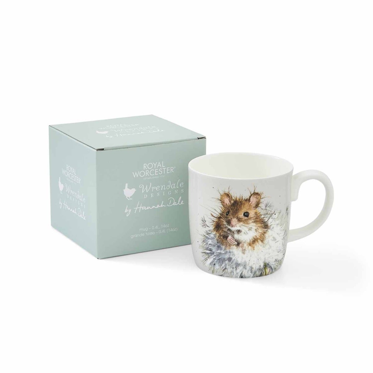 Wrendale Designs Mouse & Dandelion Large Mug