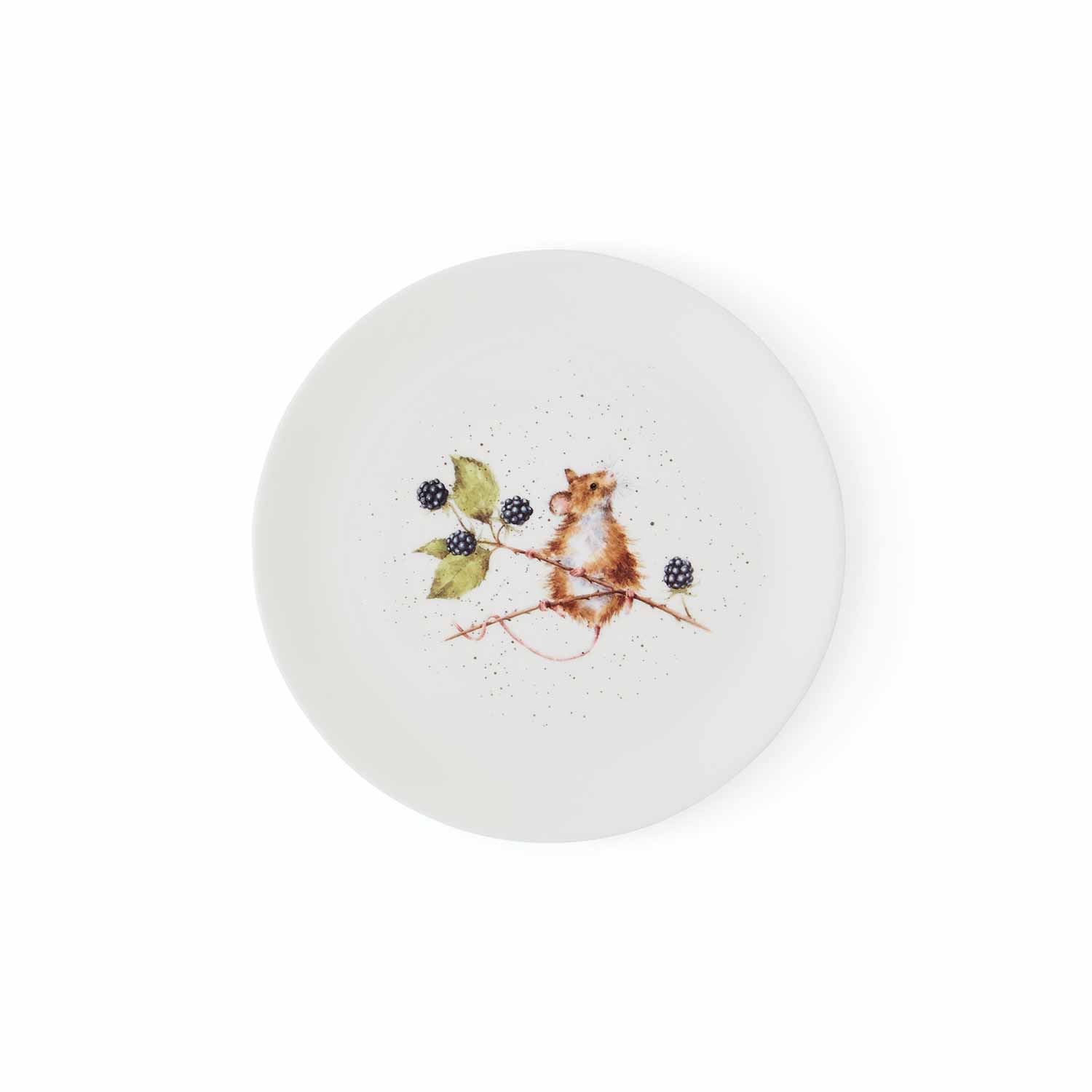 Wrendale Designs Mouse Set of 4 Coupe Plates