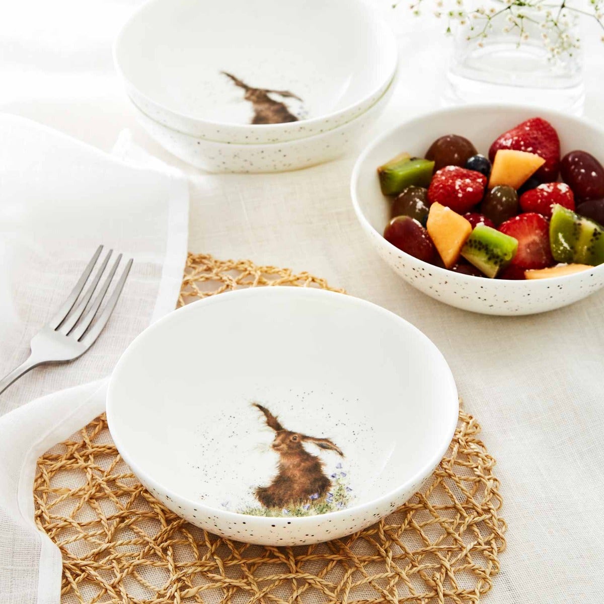 Wrendale Designs Hare Set of 4 Bowls