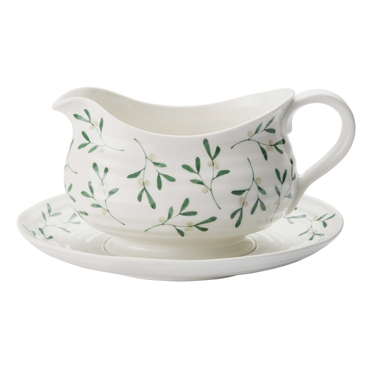 Sophie Conran Mistletoe Sauce Boat & Stand