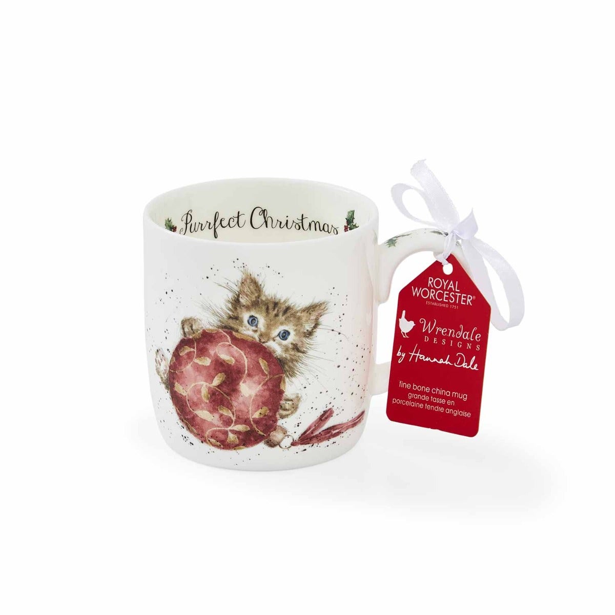 Wrendale Designs Purrfect Christmas Mug