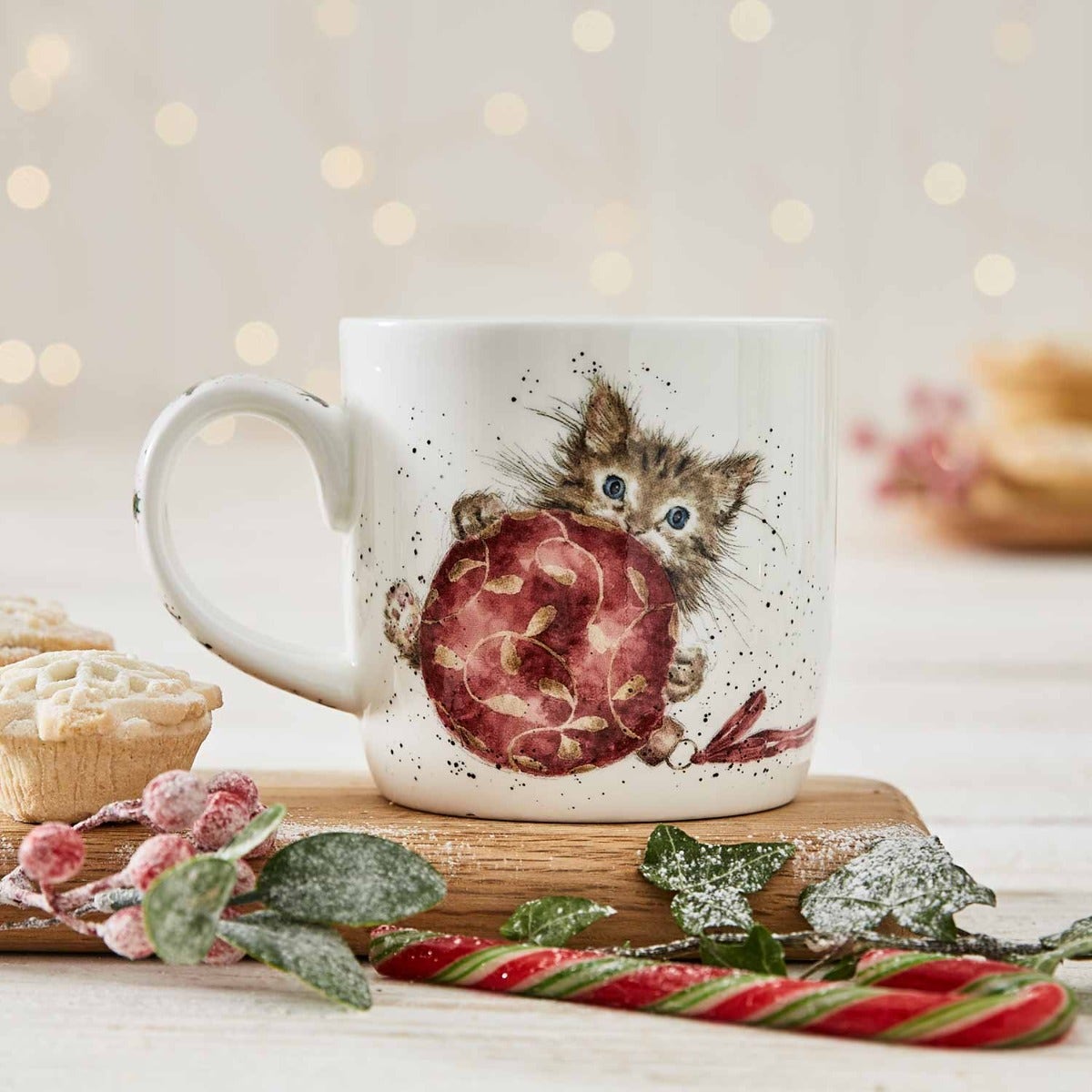 Wrendale Designs Purrfect Christmas Mug