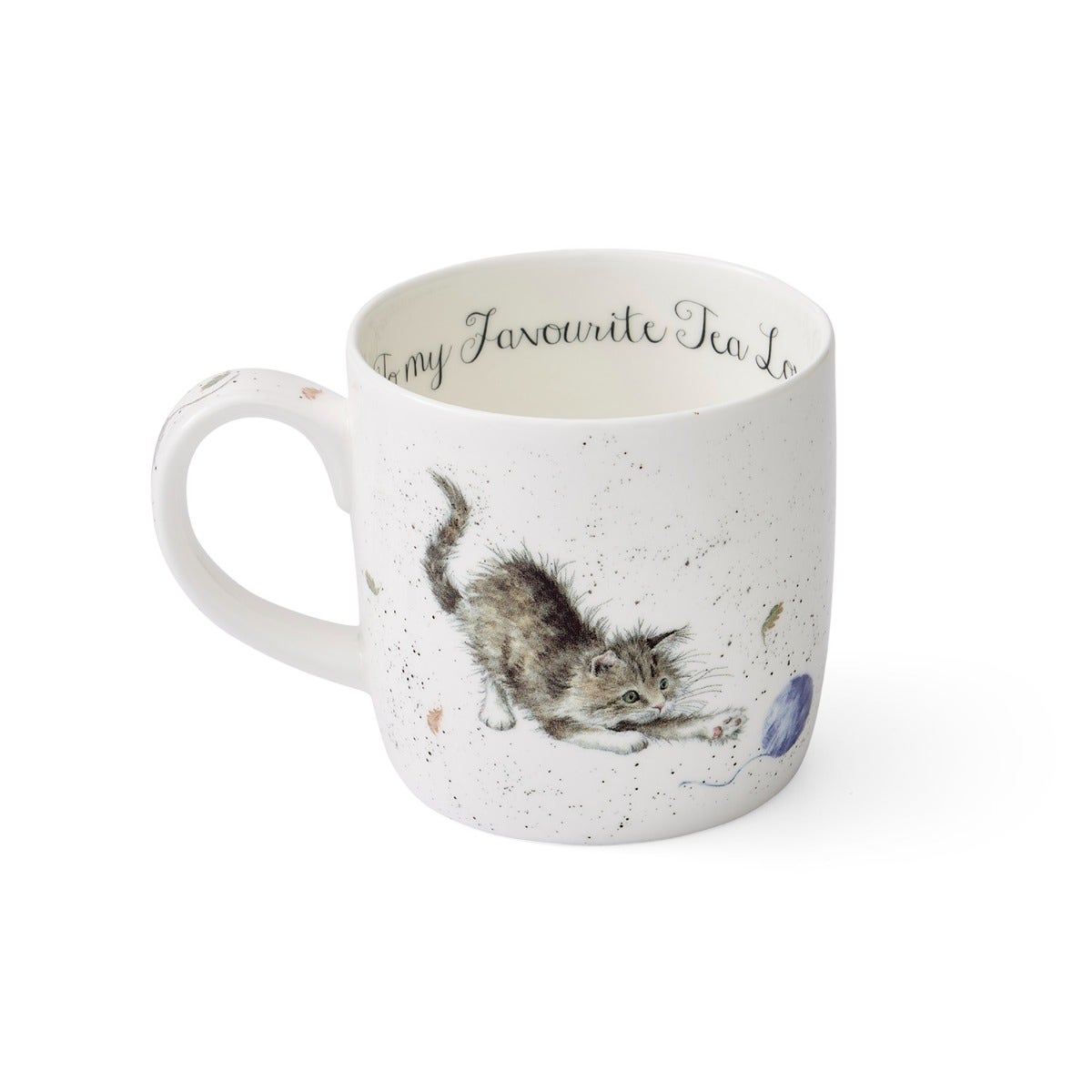 Wrendale Designs Cat and Mouse Personalised Mug