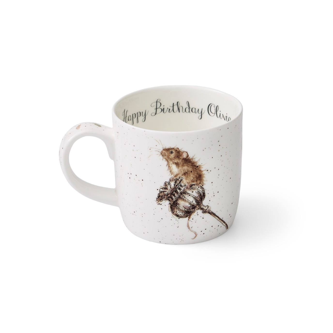 Wrendale Designs Country Mice Personalised Mug
