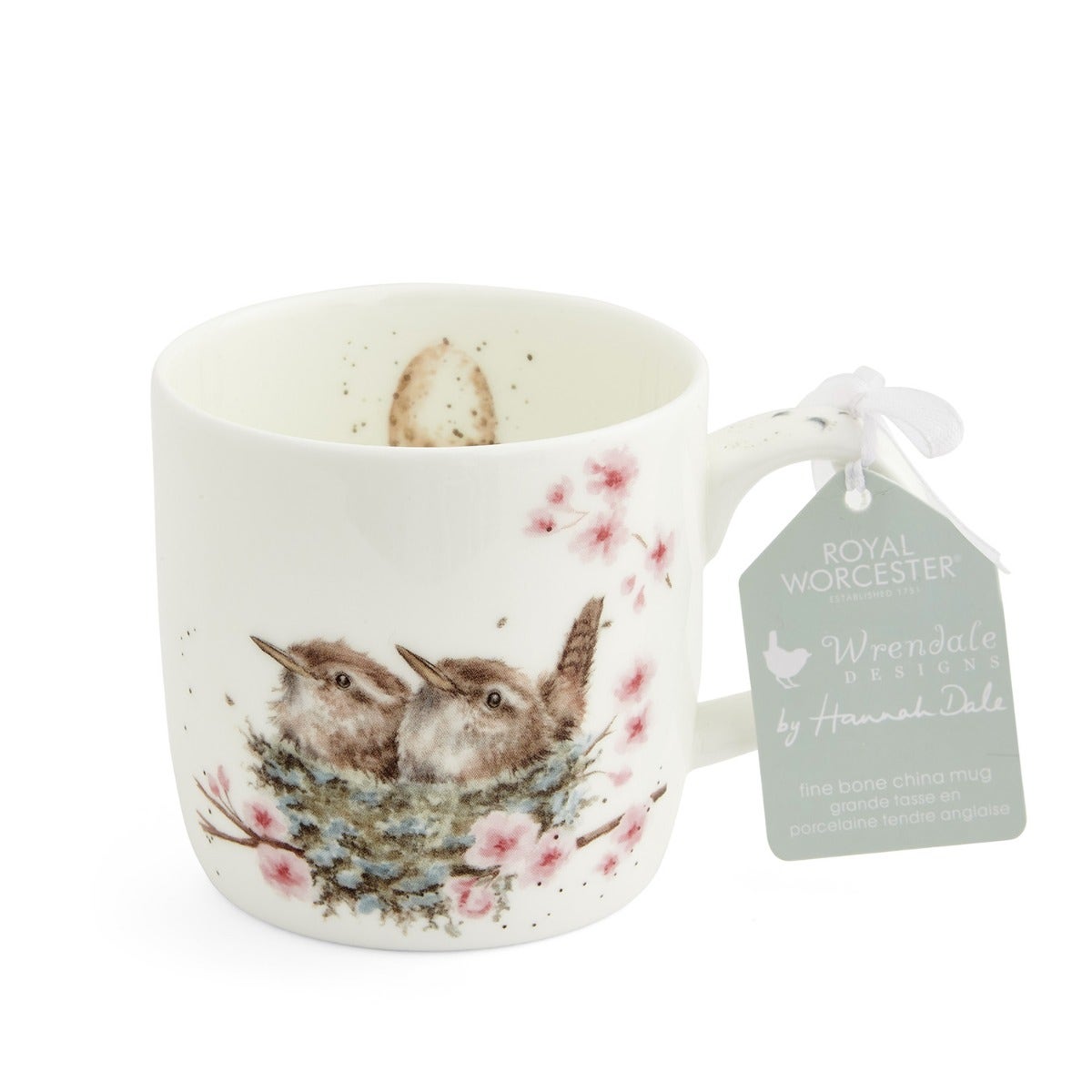 Wrendale Designs Set of 6 Feather Your Nest Mugs