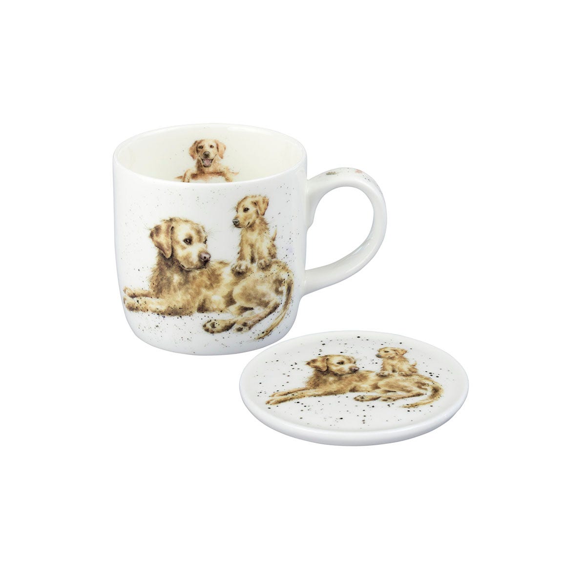 Wrendale Designs Devotion Mug & Coaster Set