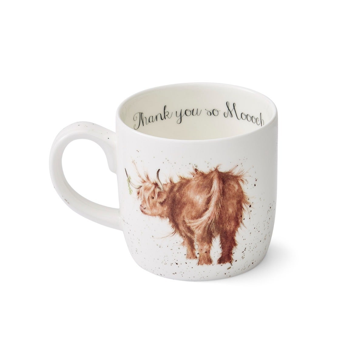 Wrendale Designs Highland Cow Personalised Mug