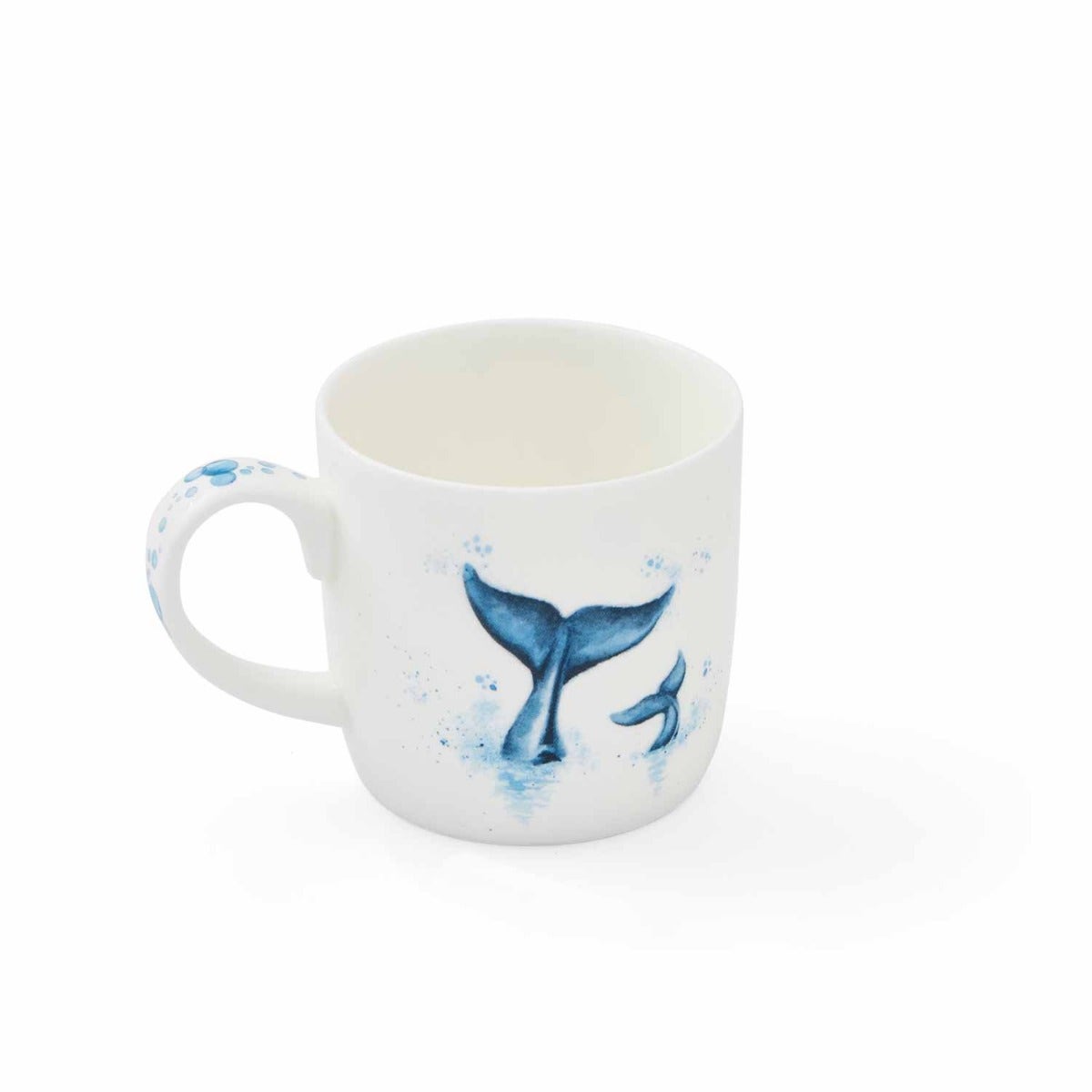 Royal Worcester Wrendale Designs Marine Blue Whale Fine Bone China Mug