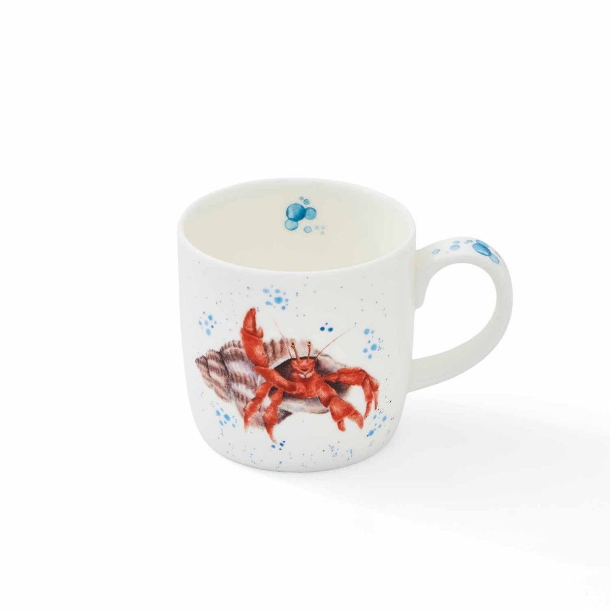 Royal Worcester Wrendale Designs Happy Crab Fine Bone China Mug