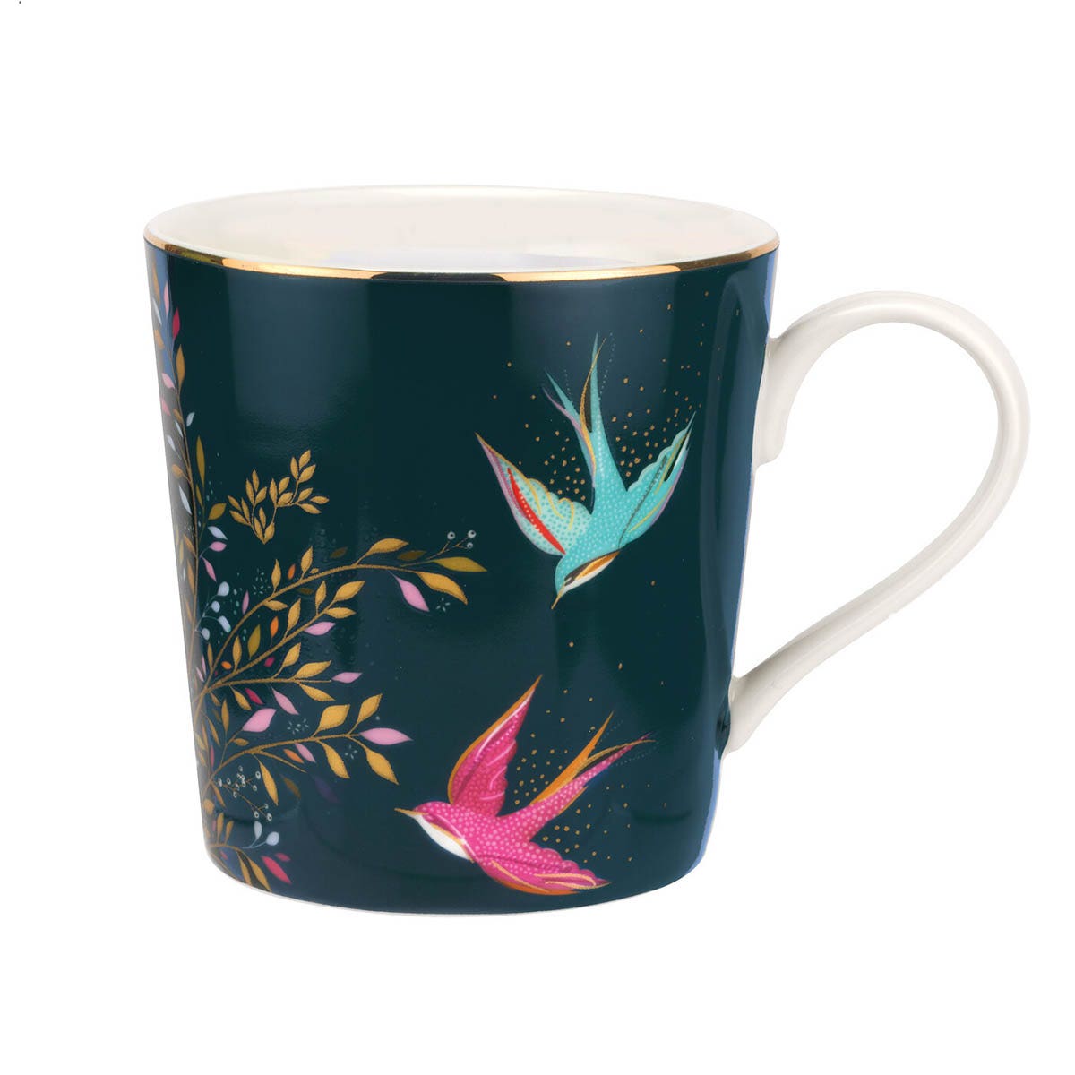 Sara Miller Chelsea Mug, Dark Green