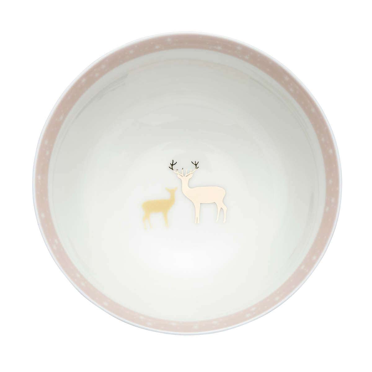 Sara Miller Frosted Pines Candy Bowl