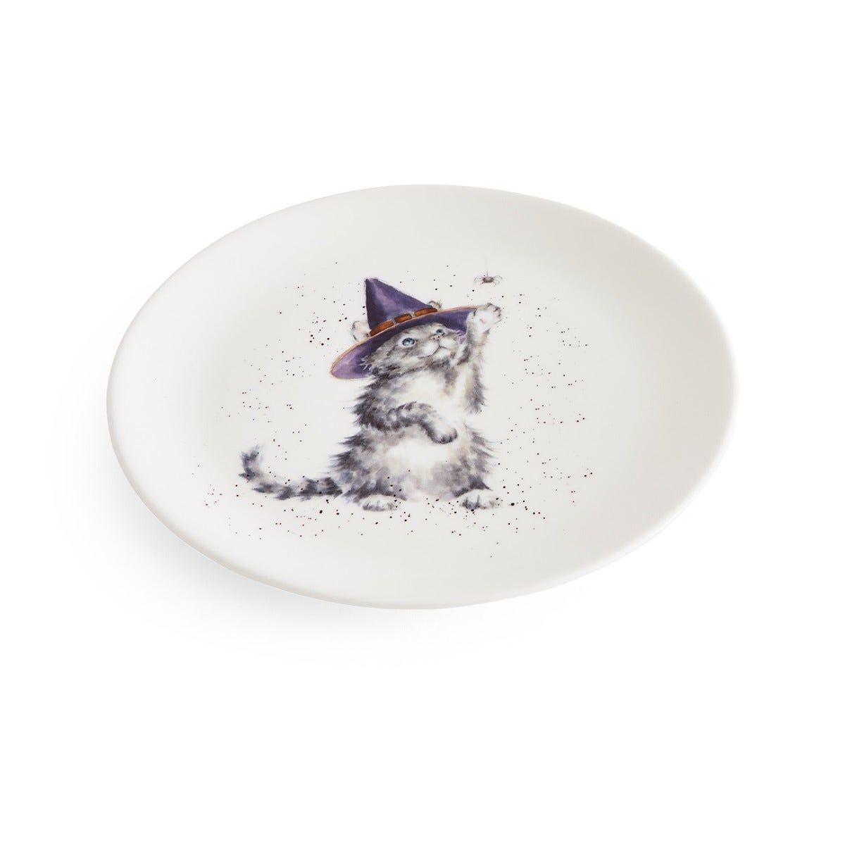 Wrendale Designs Witches Cat Coupe Plate