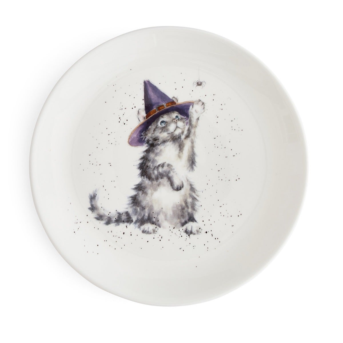 Wrendale Designs Witches Cat Coupe Plate