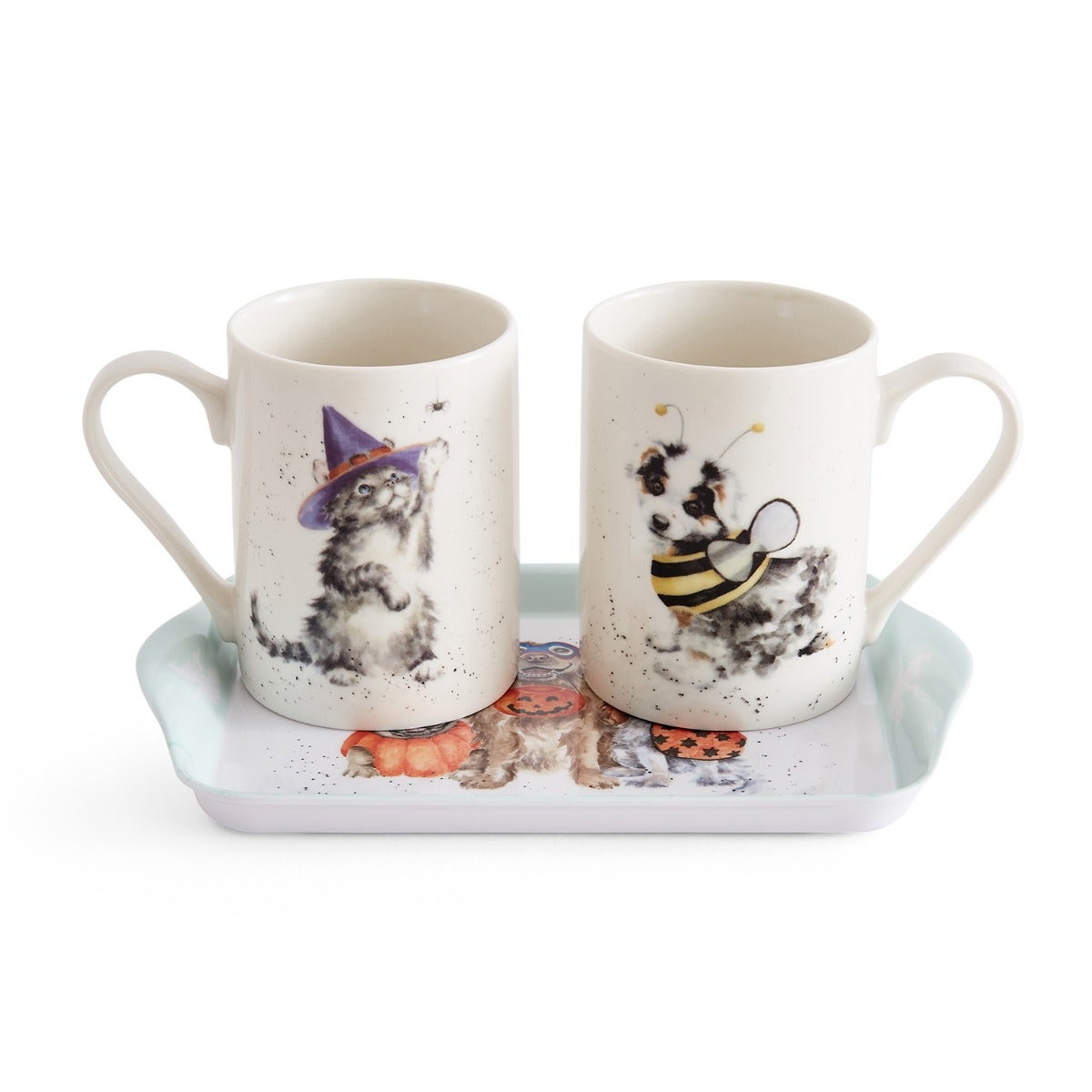 Wrendale Designs Halloween Mug & Tray Set